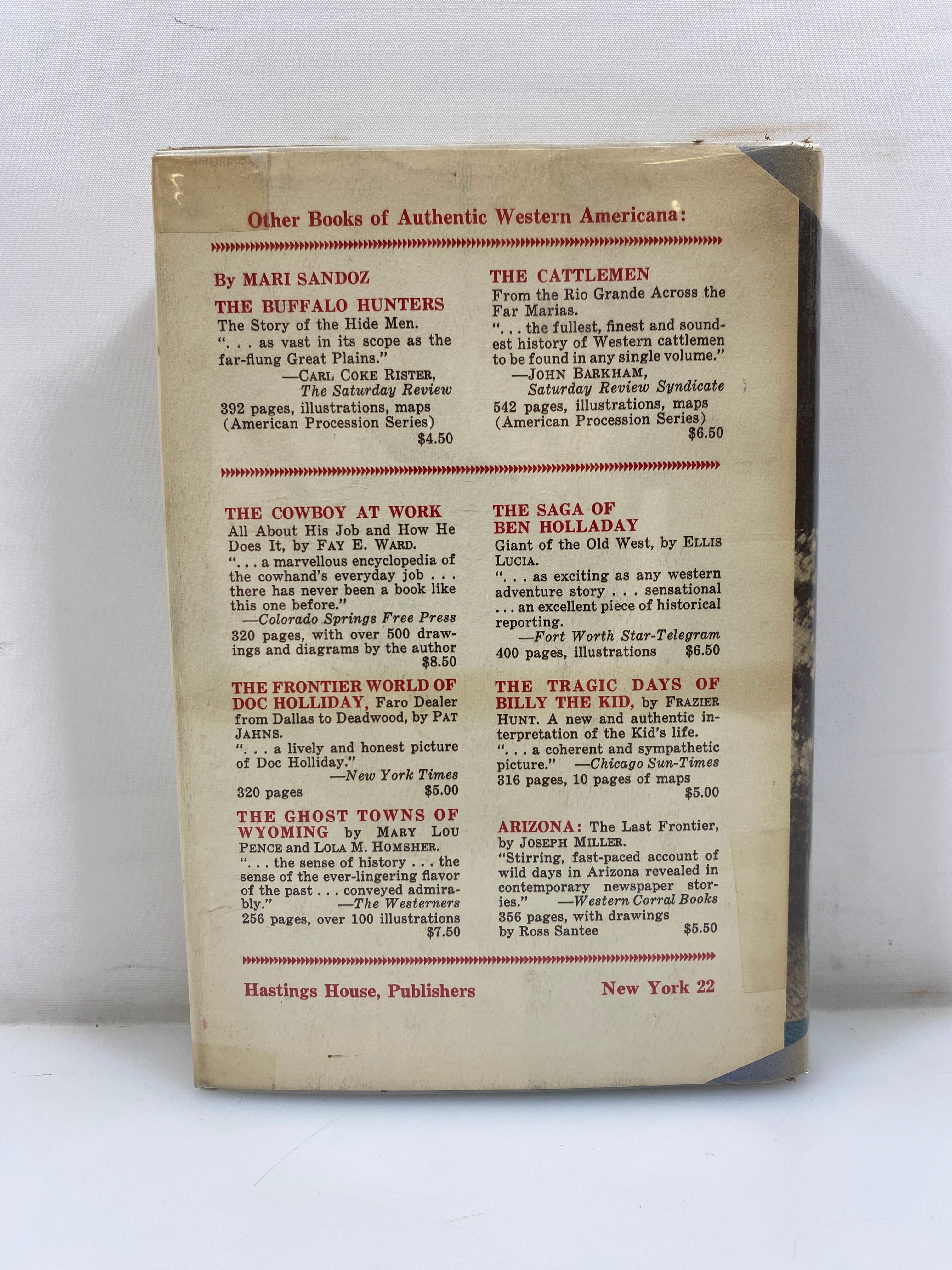 Lone Star Man Ira Aten by Preece Ex-library 1960 HCDJ