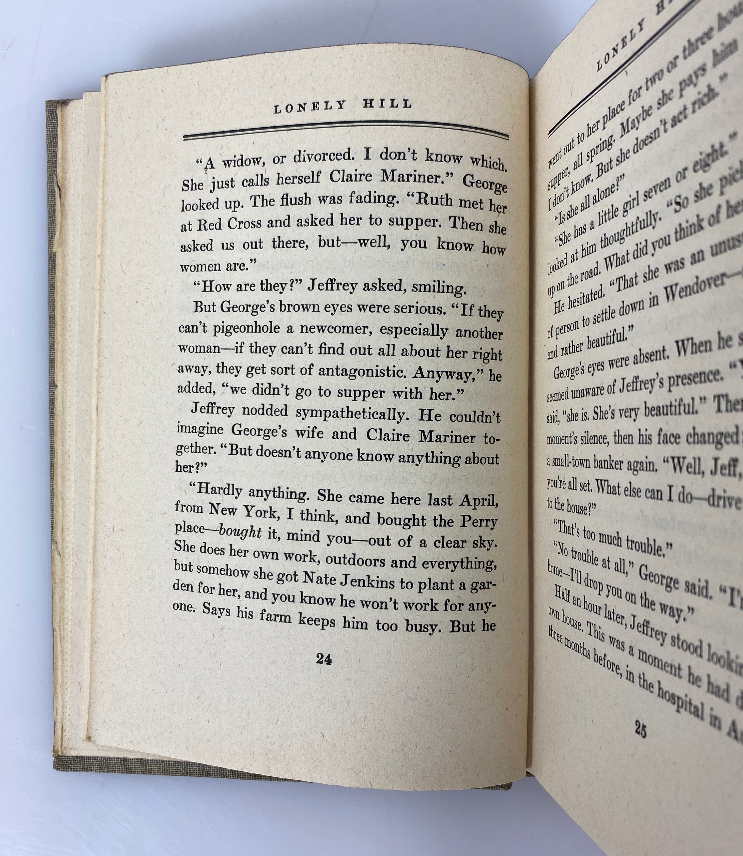 Lonely Hill by Phyllis Arthur 1946 Samuel Curl Vintage HC