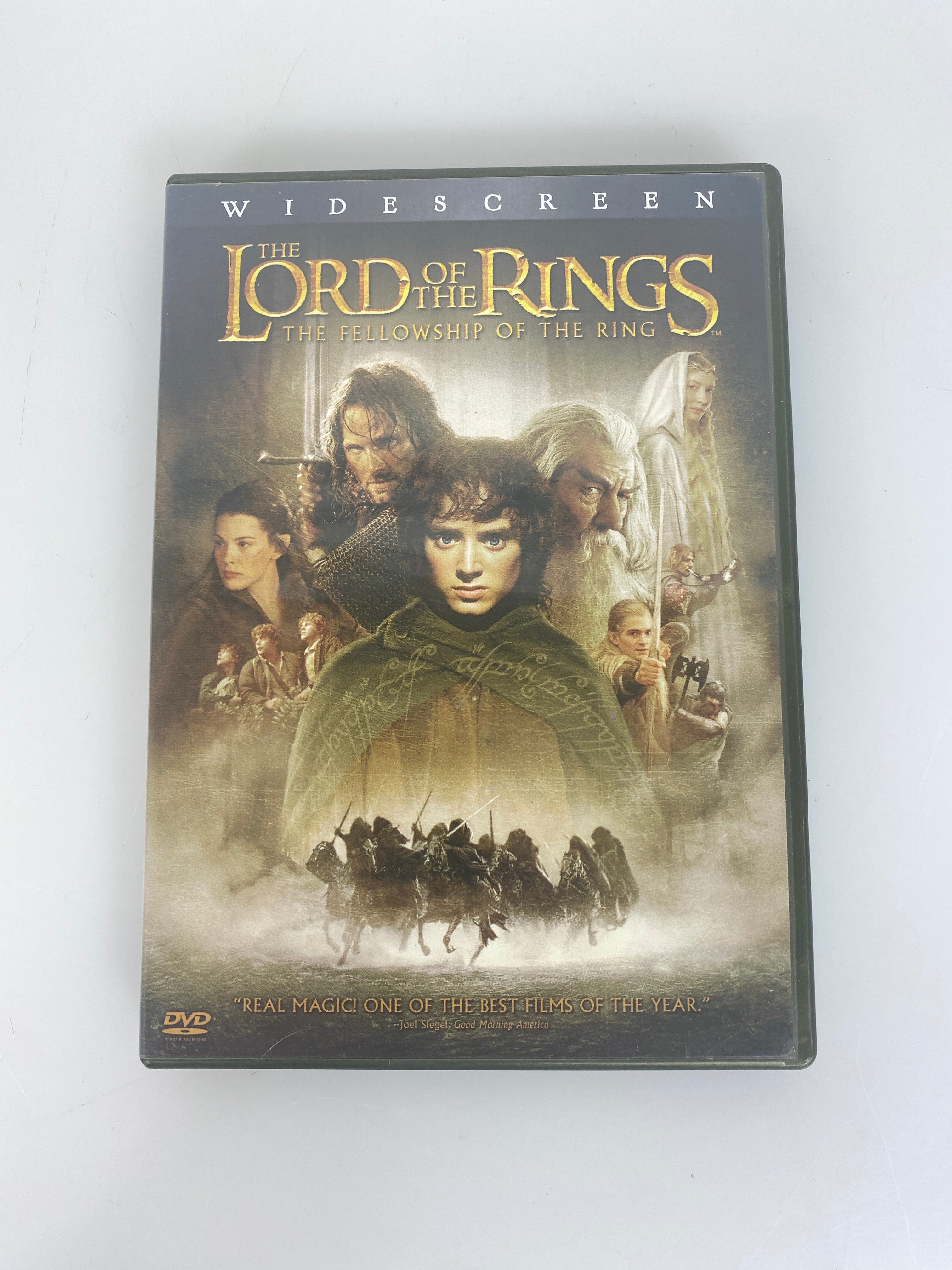 Lord of the Rings Fellowship of the Ring Widescreen DVD 2001