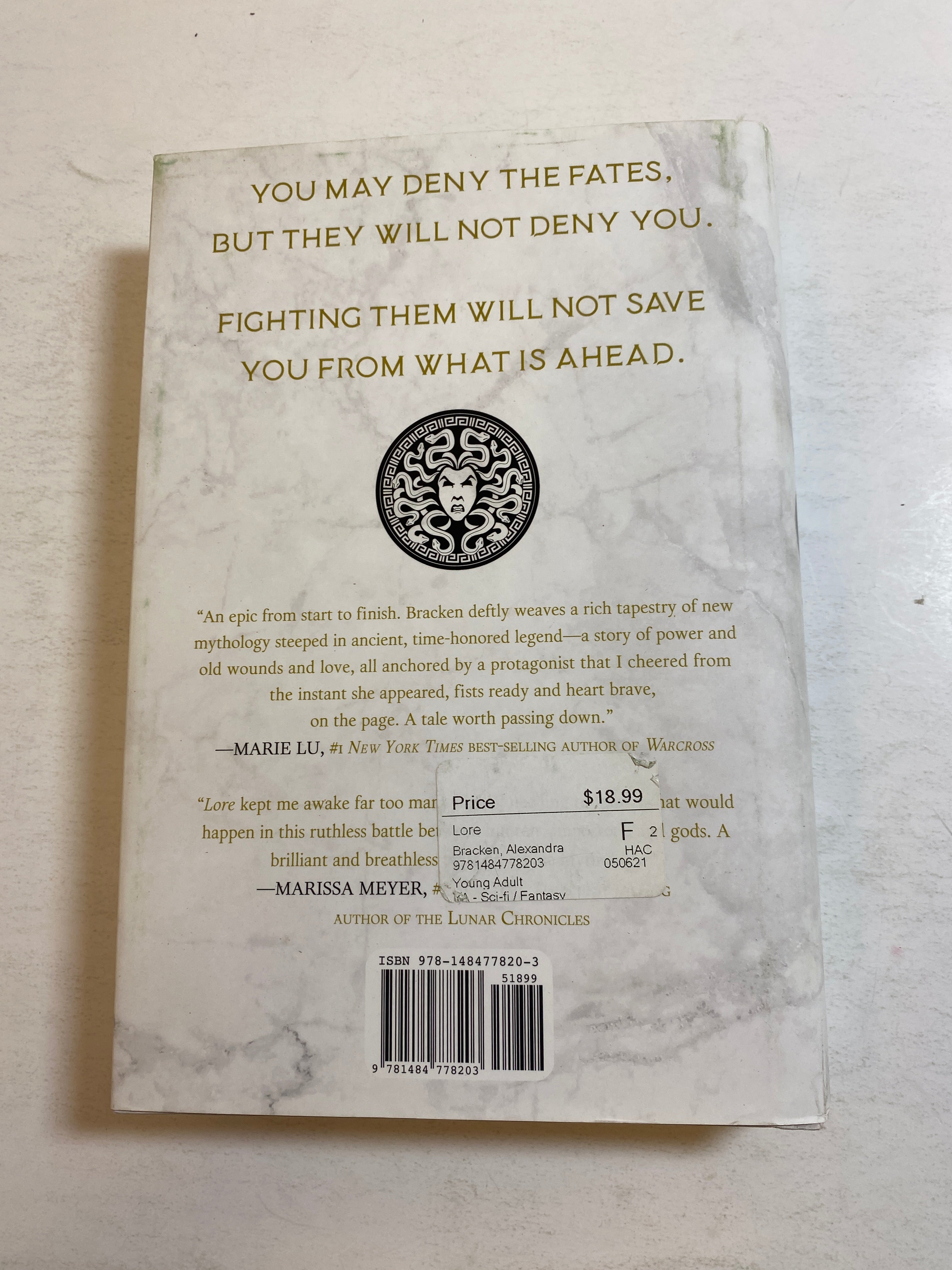 Lore Alexandra Bracken HCDJ First Edition 2021