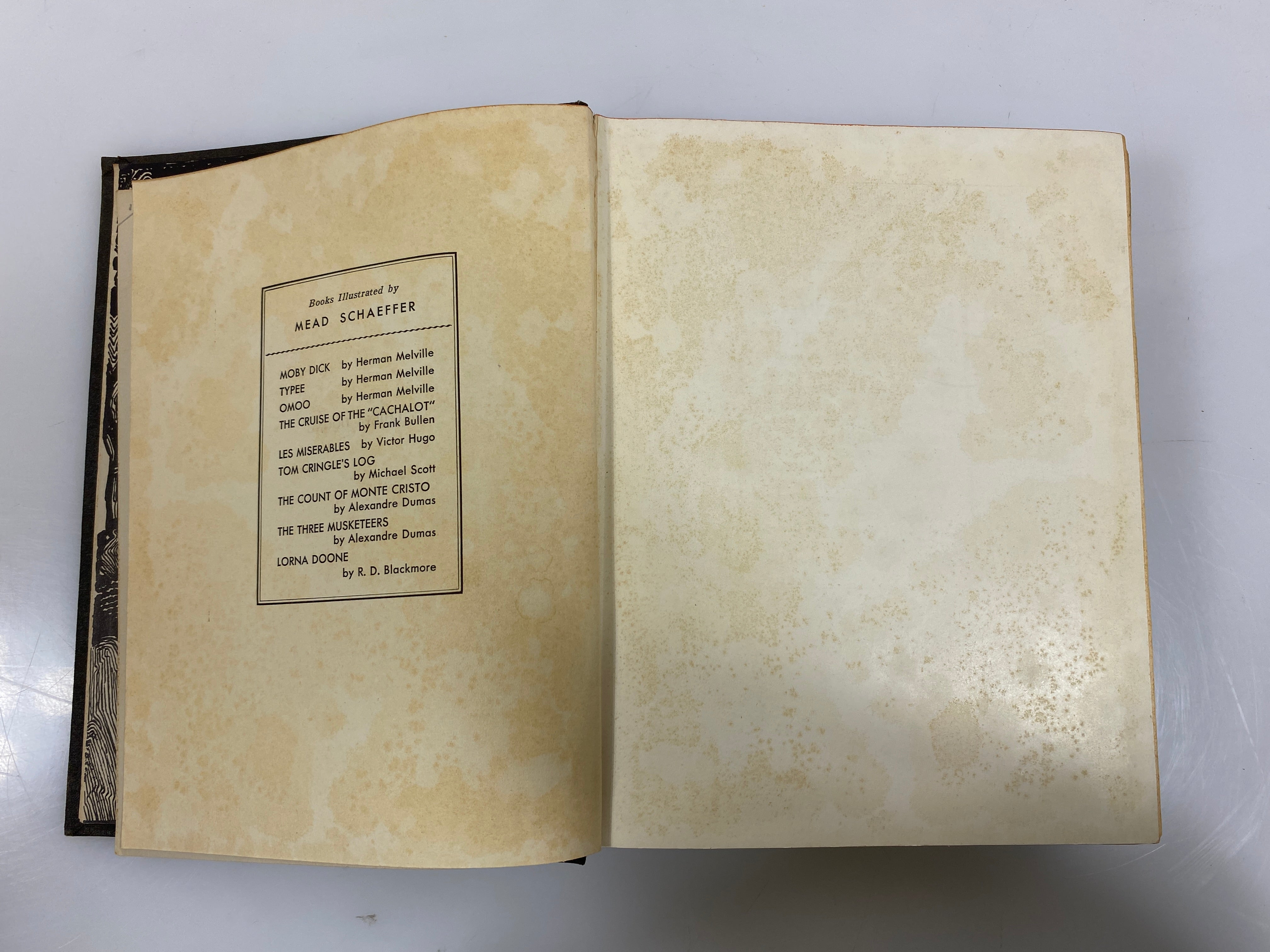 Lorna Doone by Blackmore 1930 HC