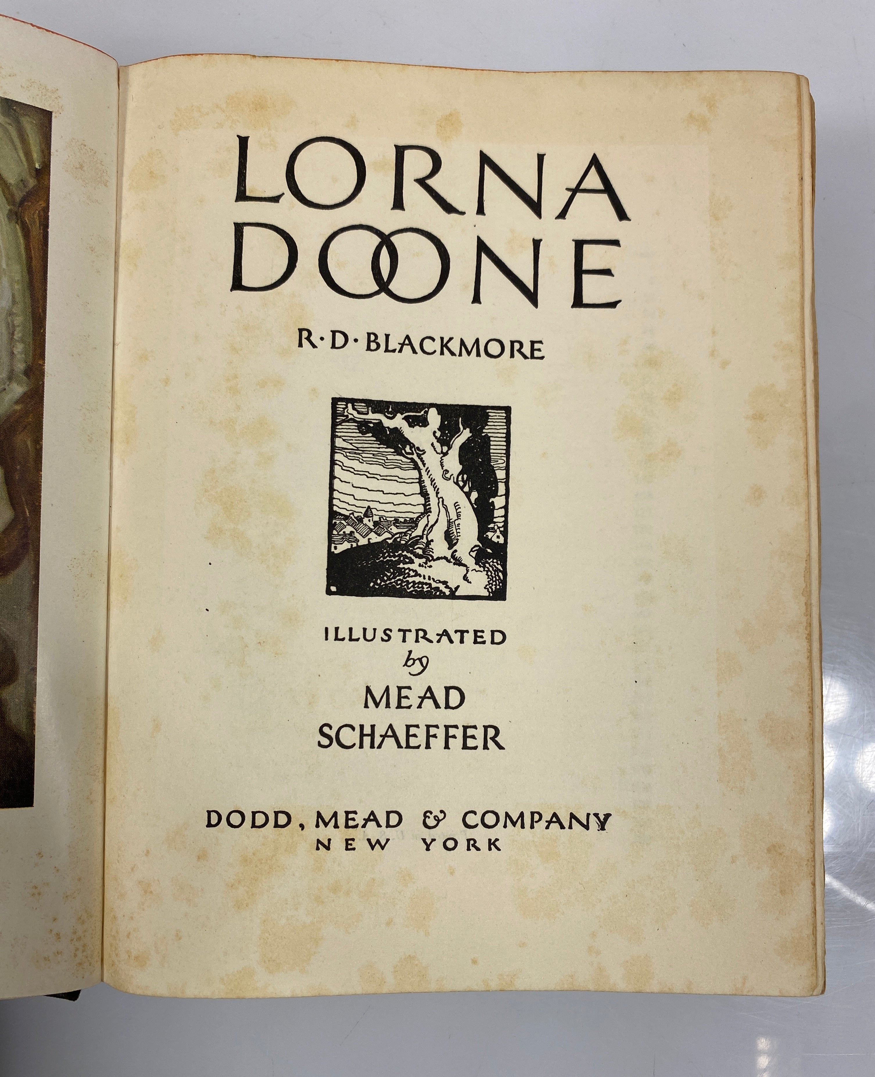 Lorna Doone by Blackmore 1930 HC