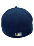 Los Angeles Dodgers 50th Anniversary Blue Patch Fitted Cap 59FIFTY Size 7 1/4