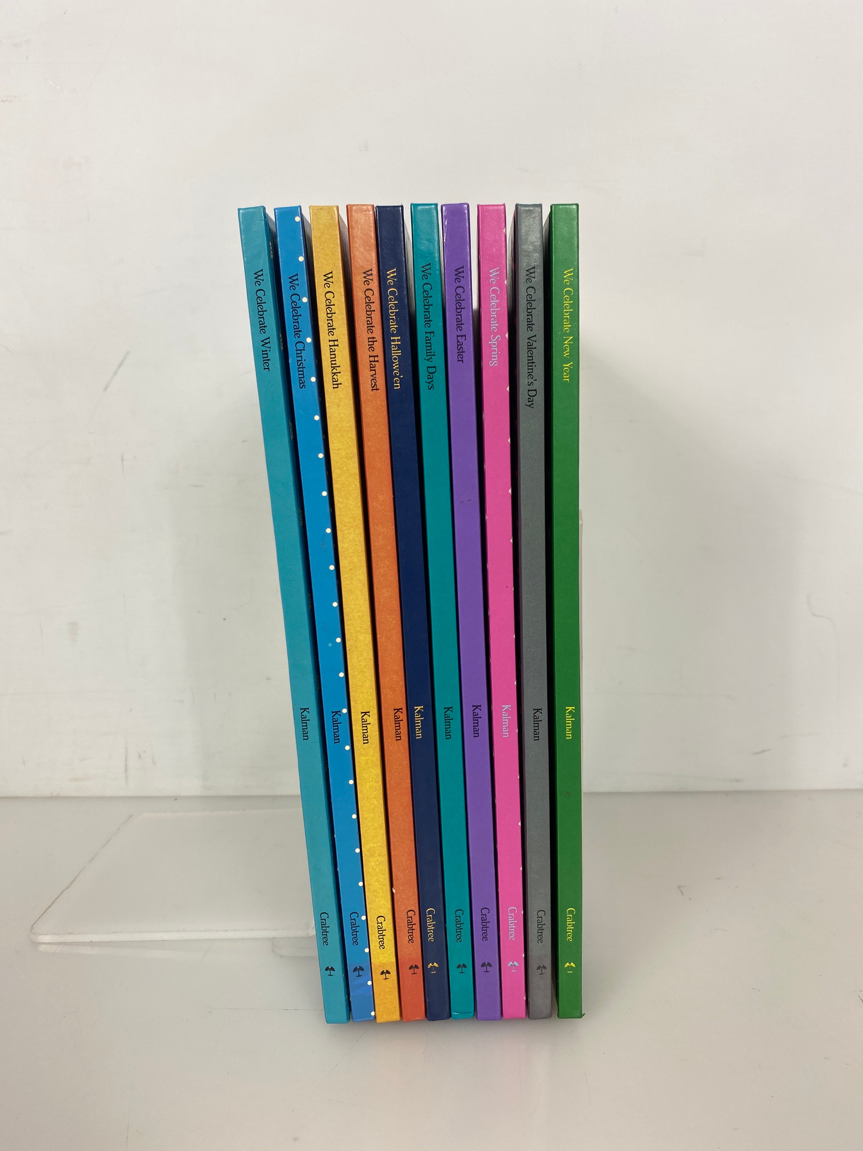 Lot of 10 Bobbie Kalman "We Celebrate" Holidays & Festivals Series 1985-86 HC