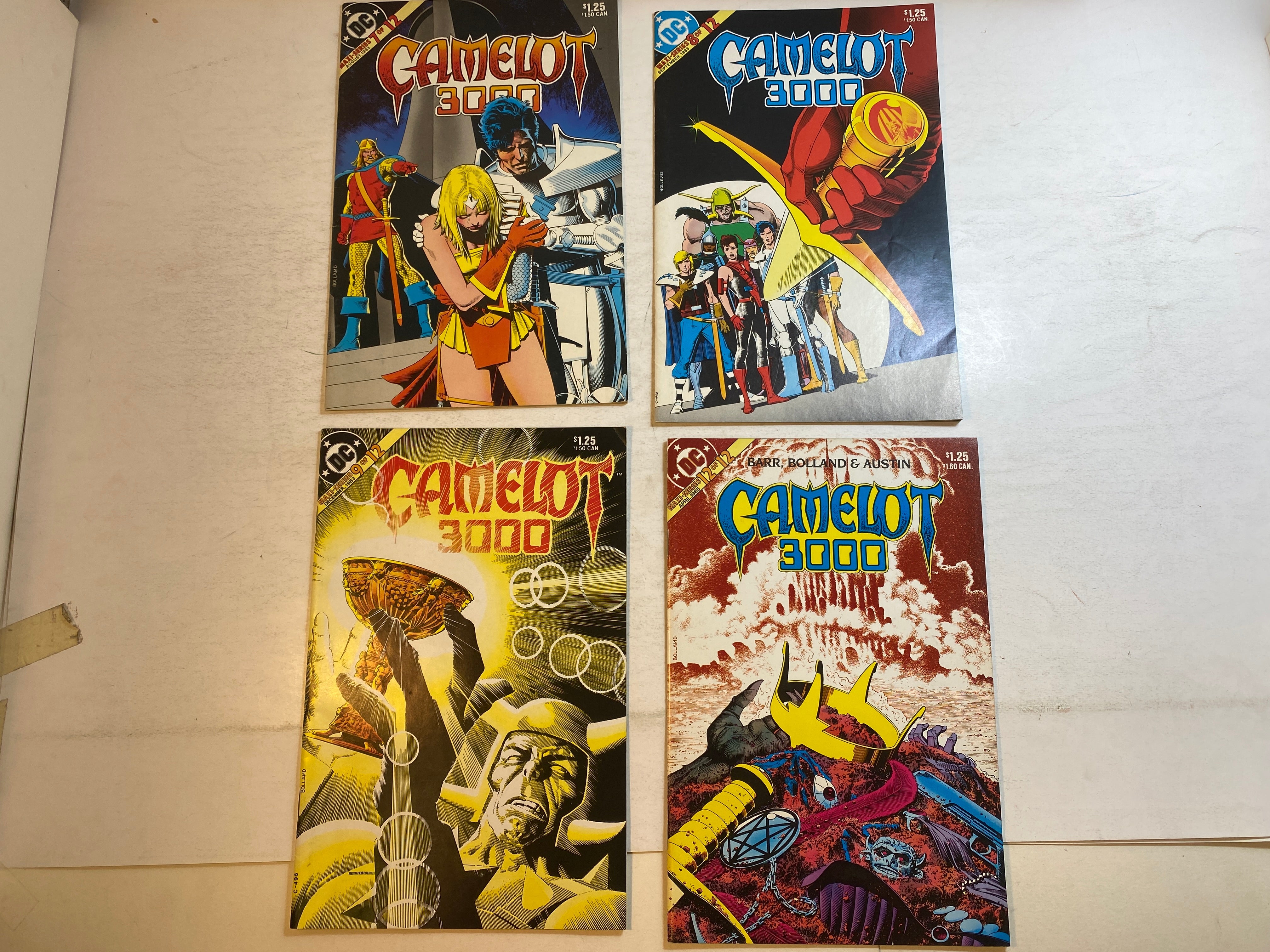Lot of 10 Camelot 3000 Comics DC 1983-1985