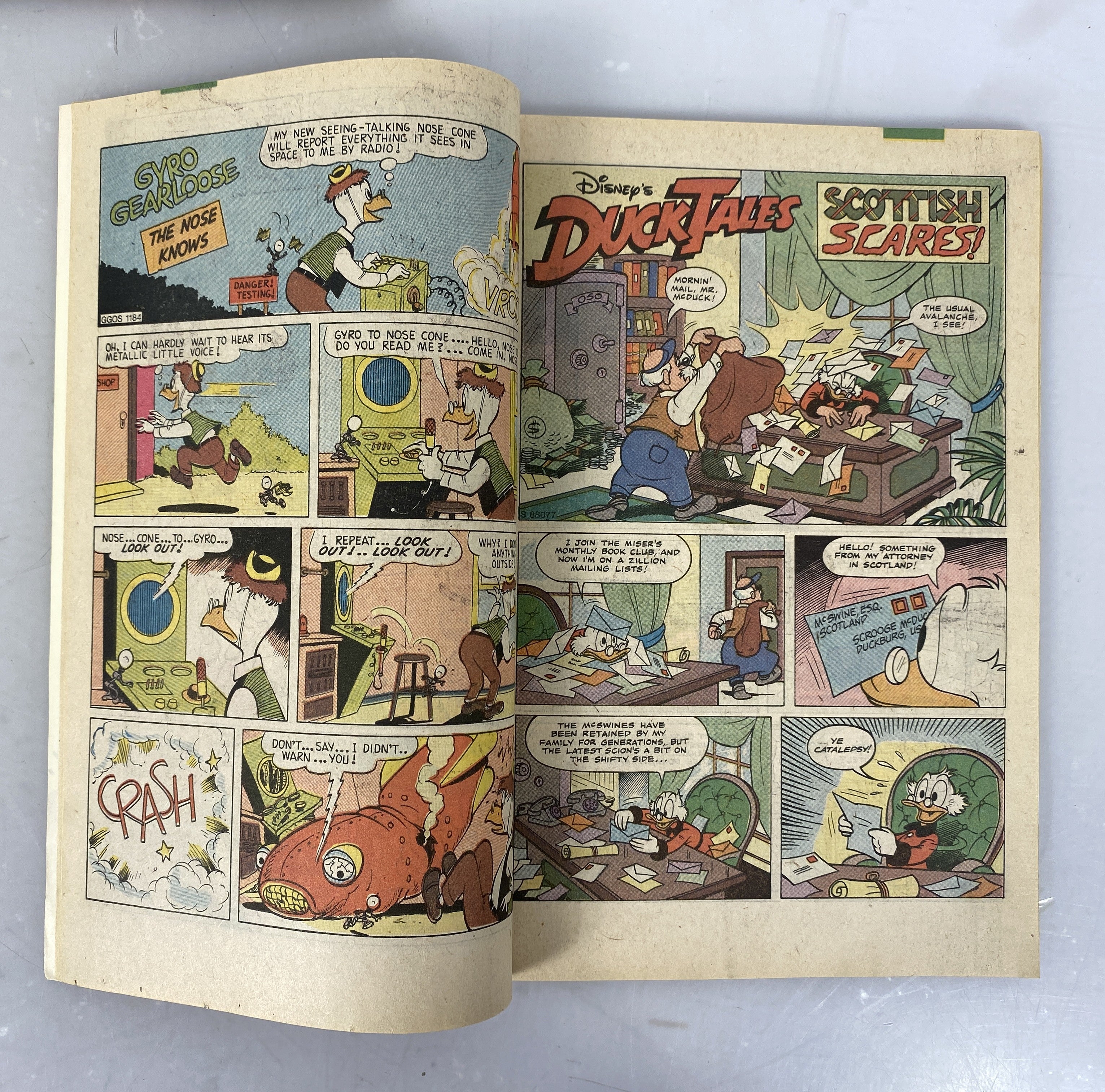 Lot of 10 DuckTales Gladstone Comics 1988-1990