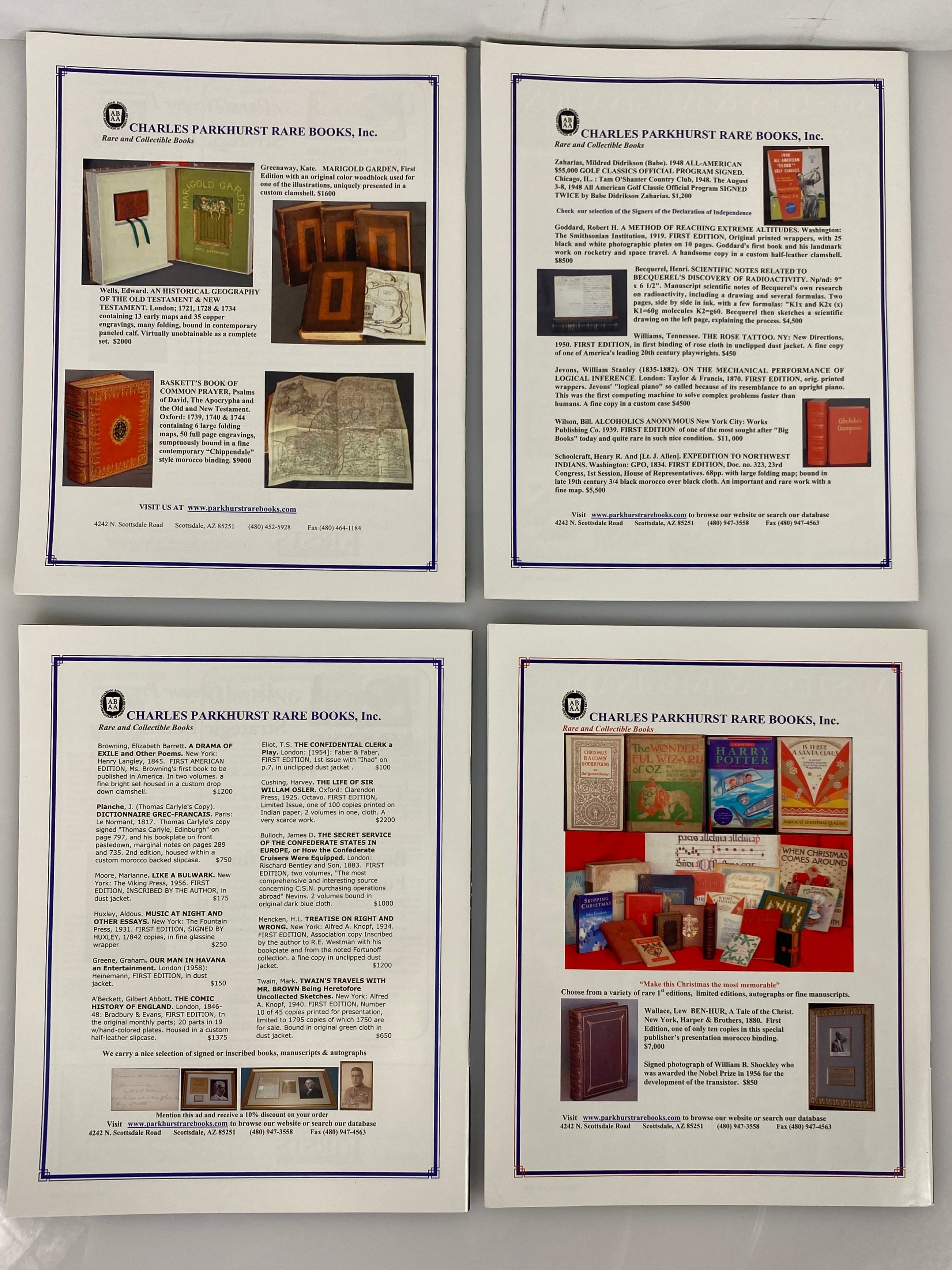 Lot of 10 Firsts Book Collector's Magazine (2006 Full Year)