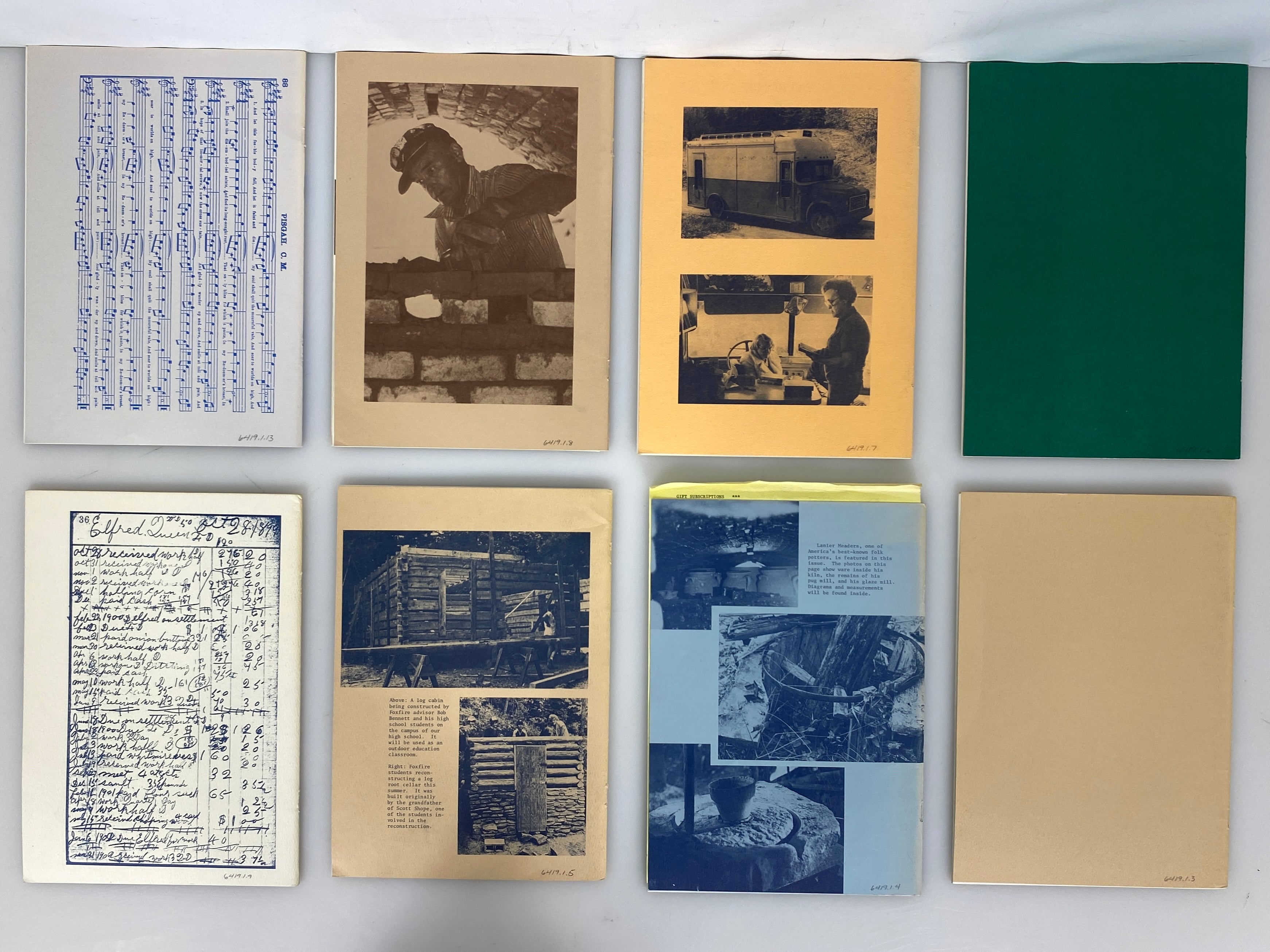 Lot of 10 Foxfire Magazines 1981-1984