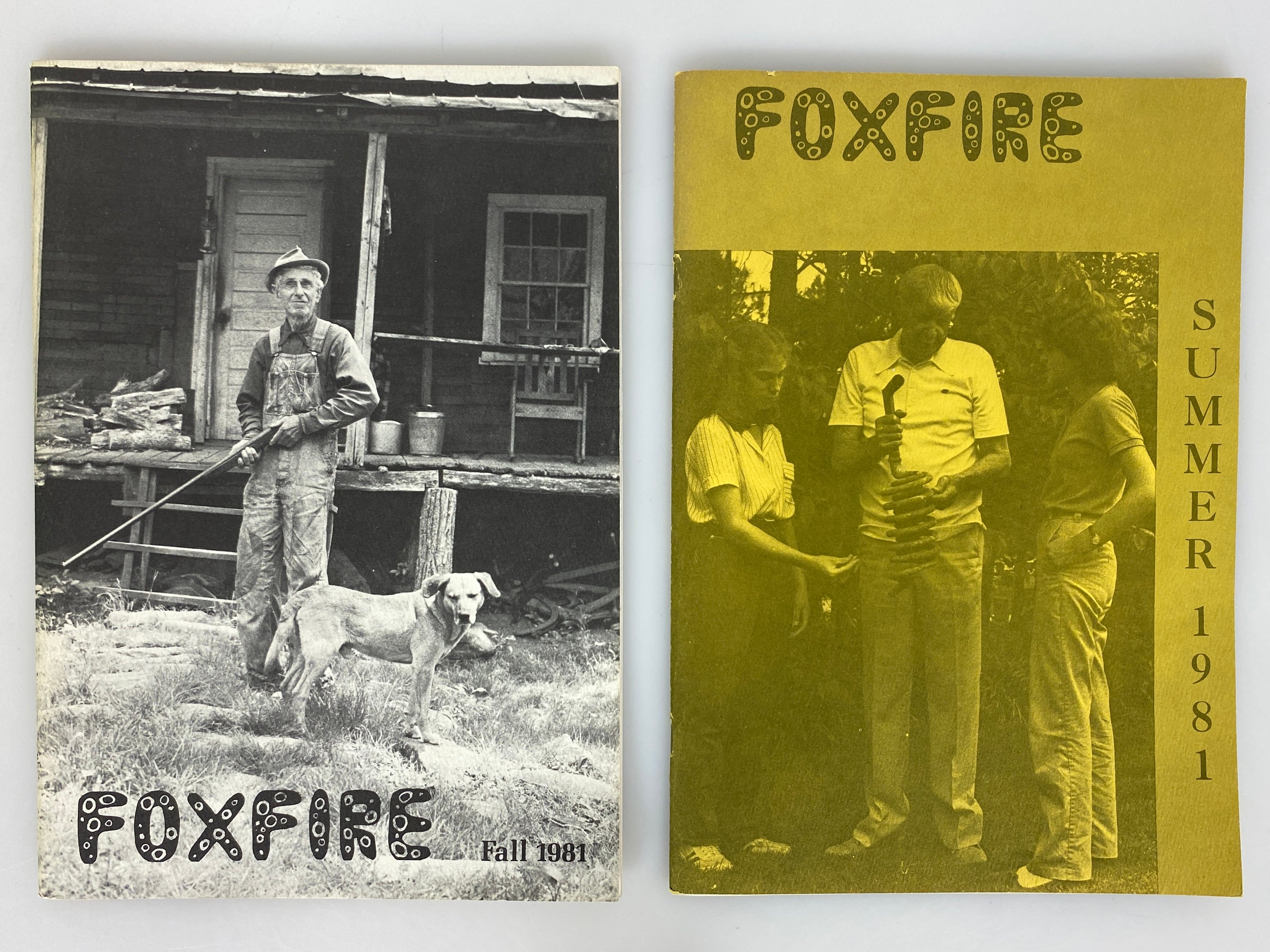 Lot of 10 Foxfire Magazines 1981-1984