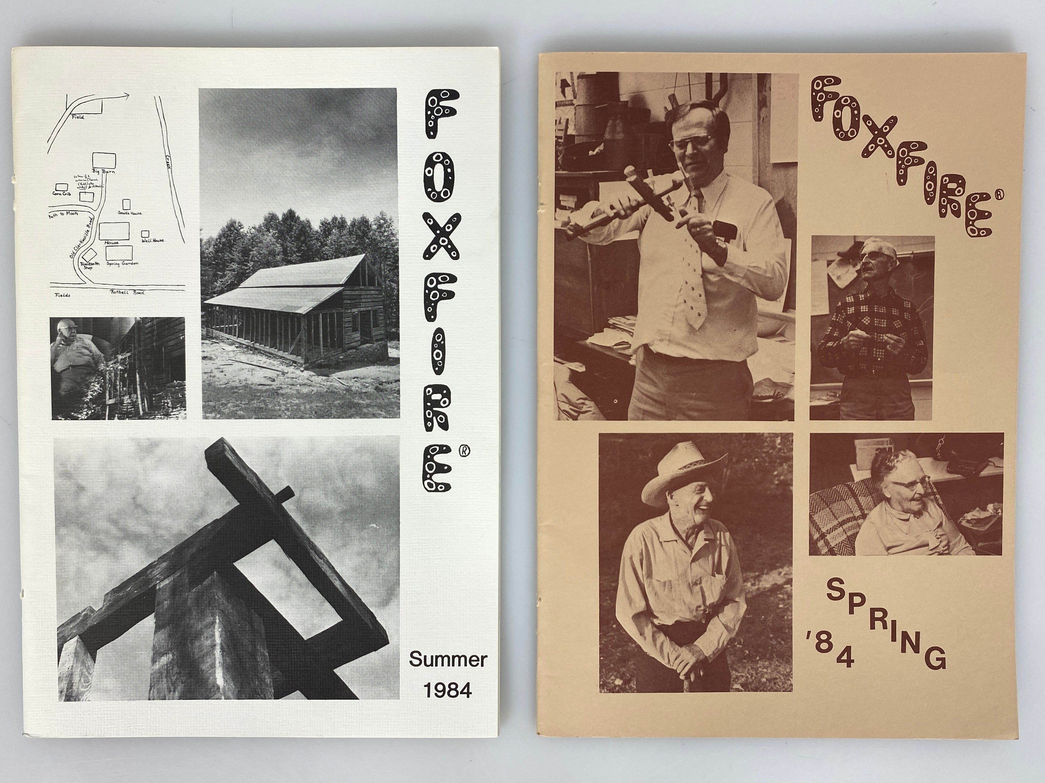 Lot of 10 Foxfire Magazines 1984-1987