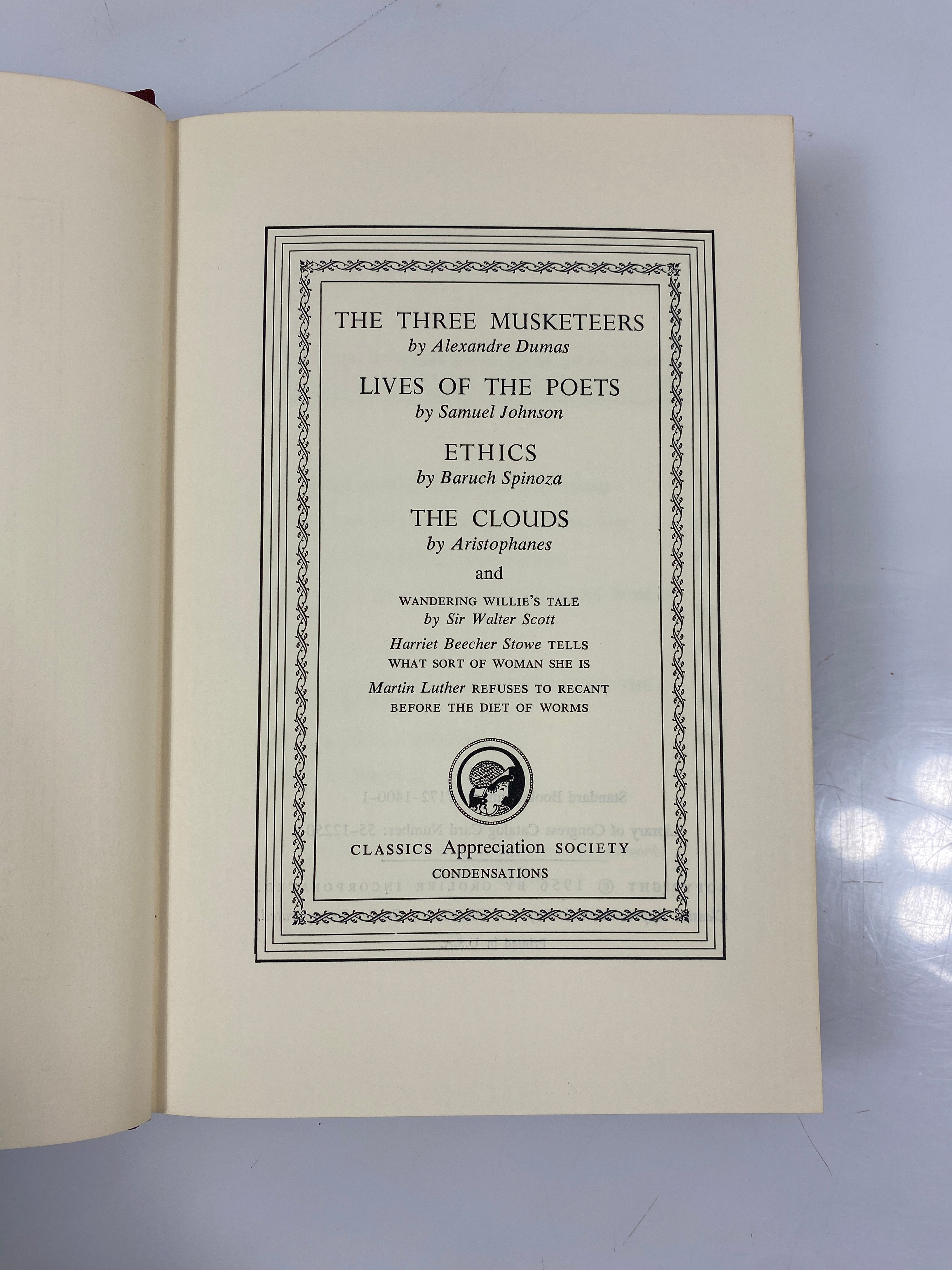 Lot of 10 Grolier Classics Classics Appreciation Society