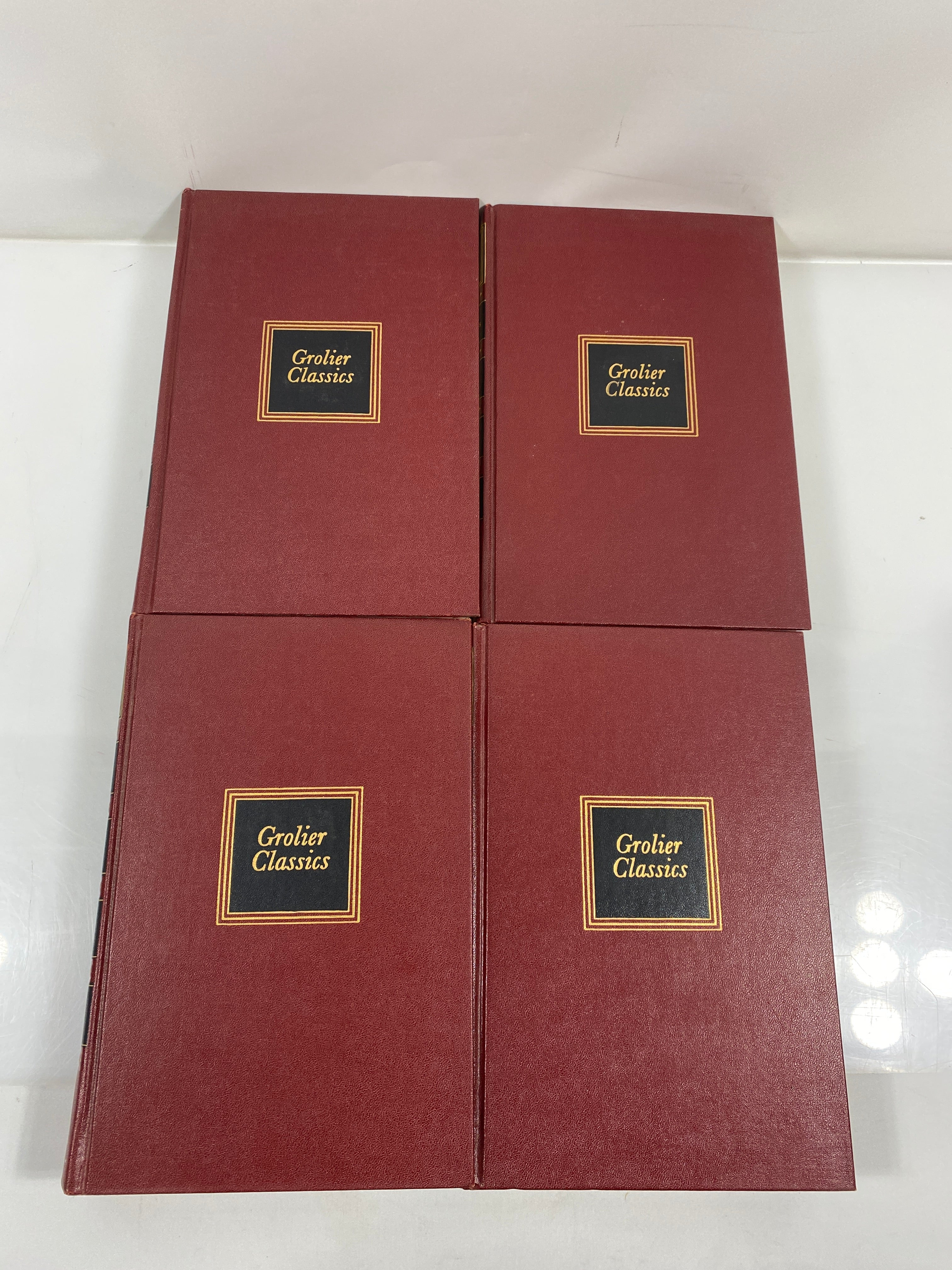 Lot of 10 Grolier Classics Classics Appreciation Society