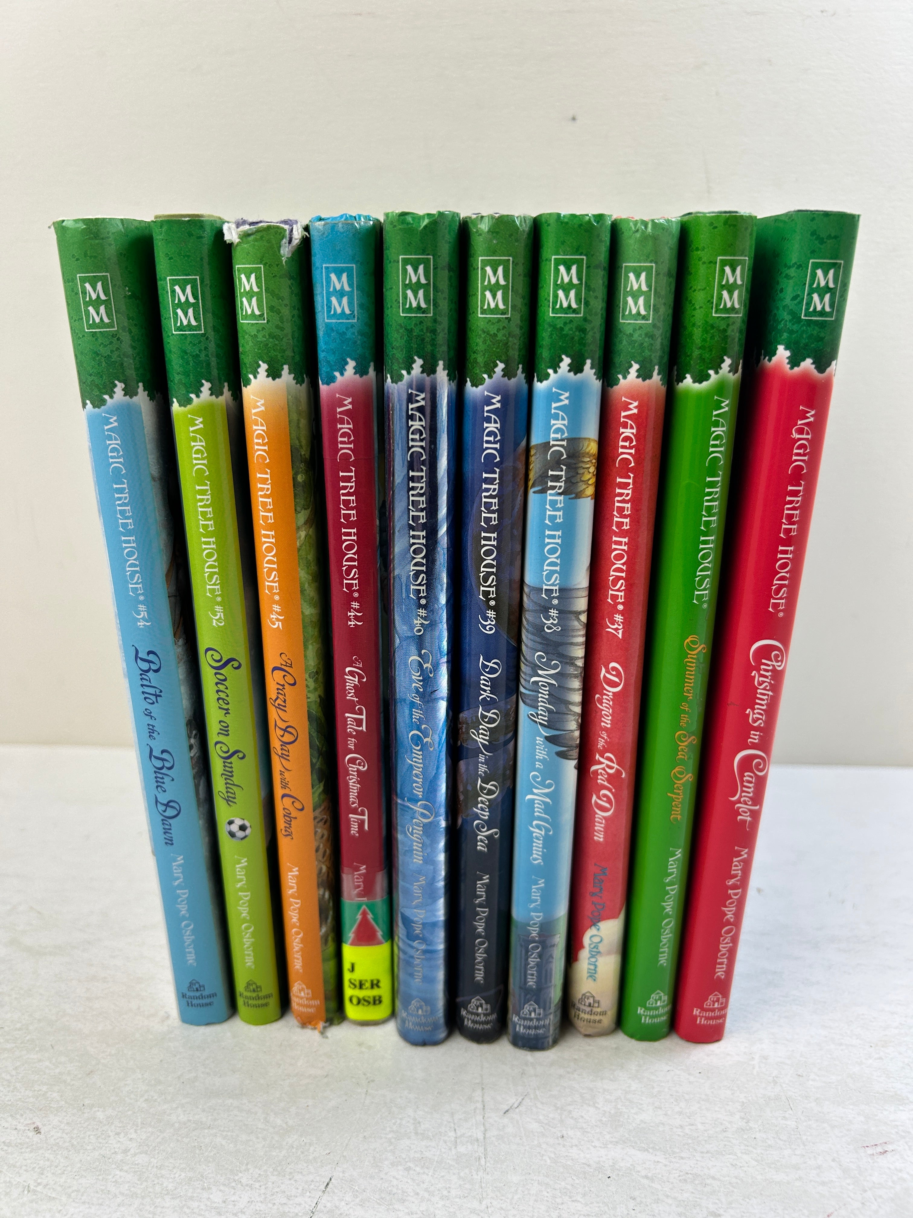 Lot of 10 Magic Tree House Merlin Missions by Mary Pope Osborne HC