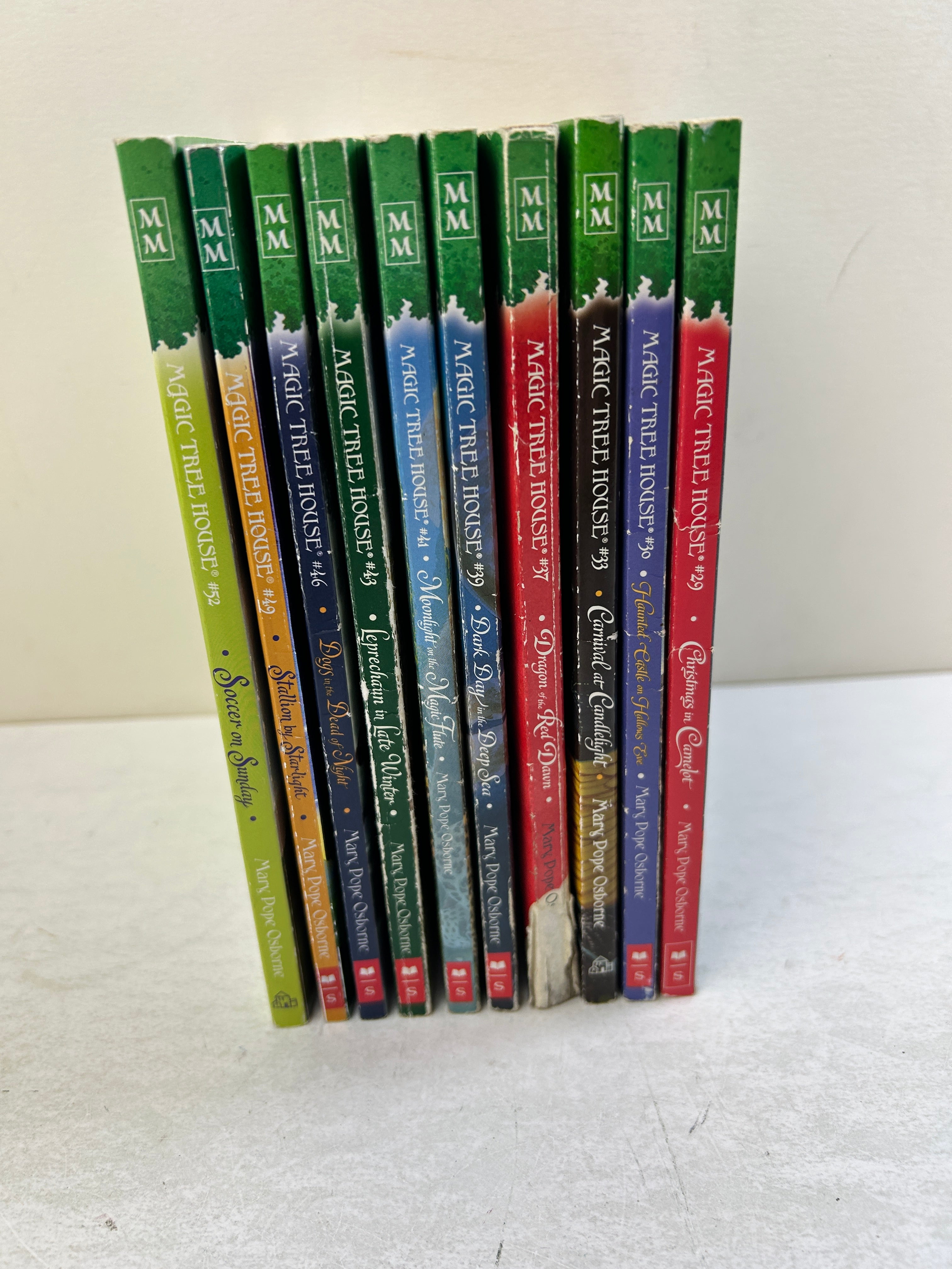 Lot of 10 Magic Tree House Merlin Missions by Mary Pope Osborne SC