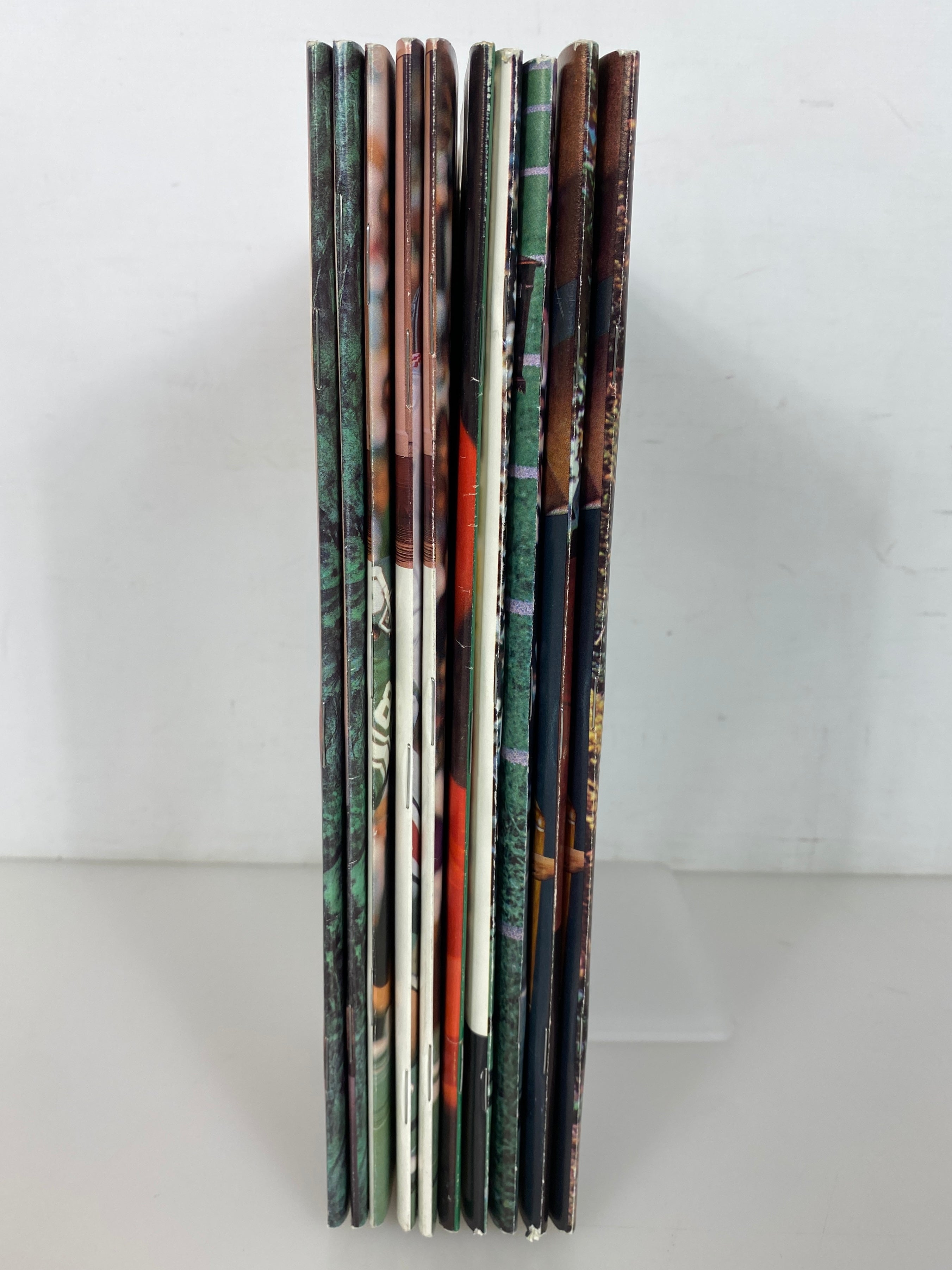 Lot of 10 Michigan State MSU Football Programs 1979-1989