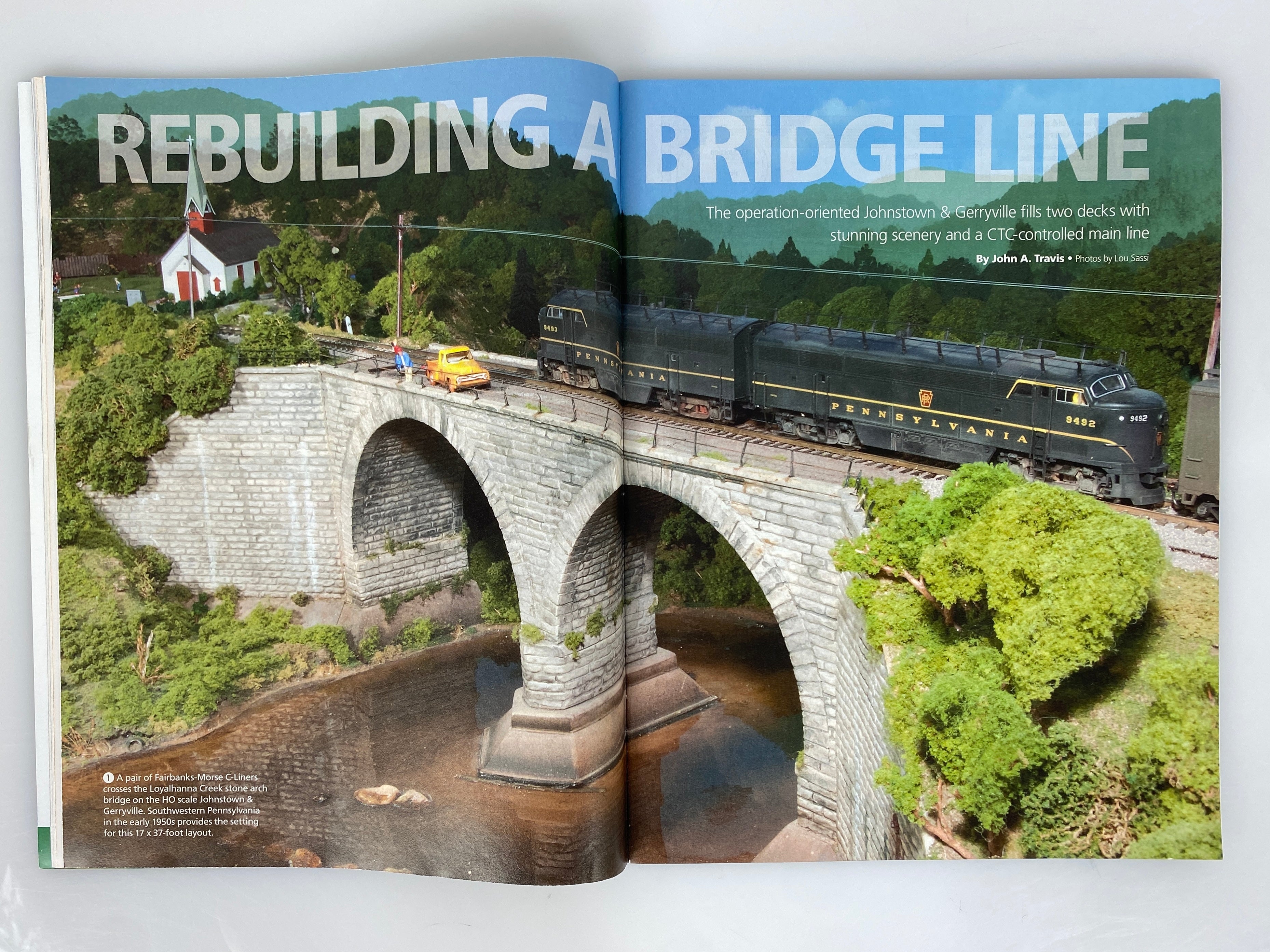 Lot of 10 Model Railroader Magazine (2018, Missing November and December)