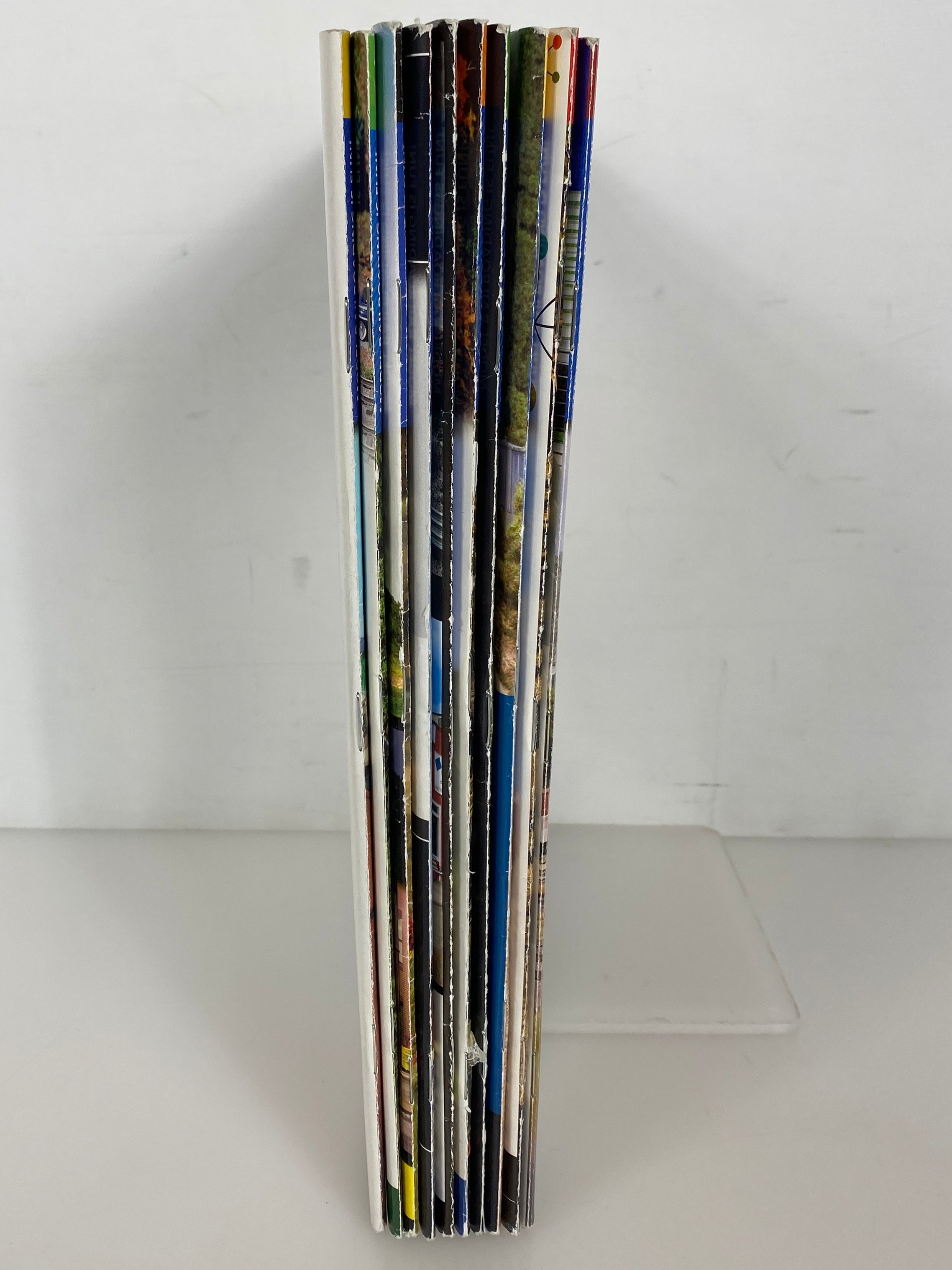 Lot of 10 Model Railroader Magazine (2018, Missing November and December)