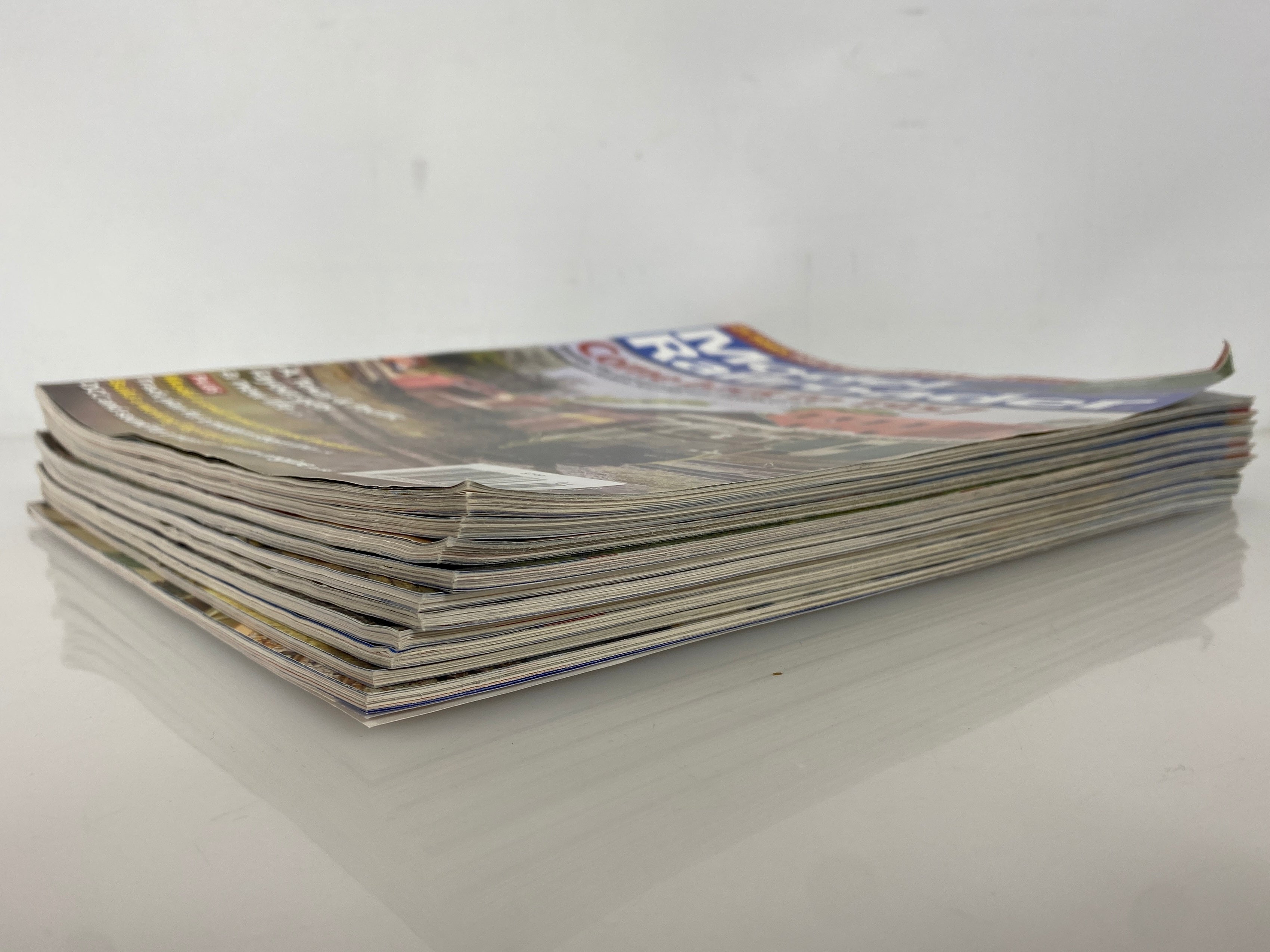 Lot of 10 Model Railroader Magazine (2018, Missing November and December)