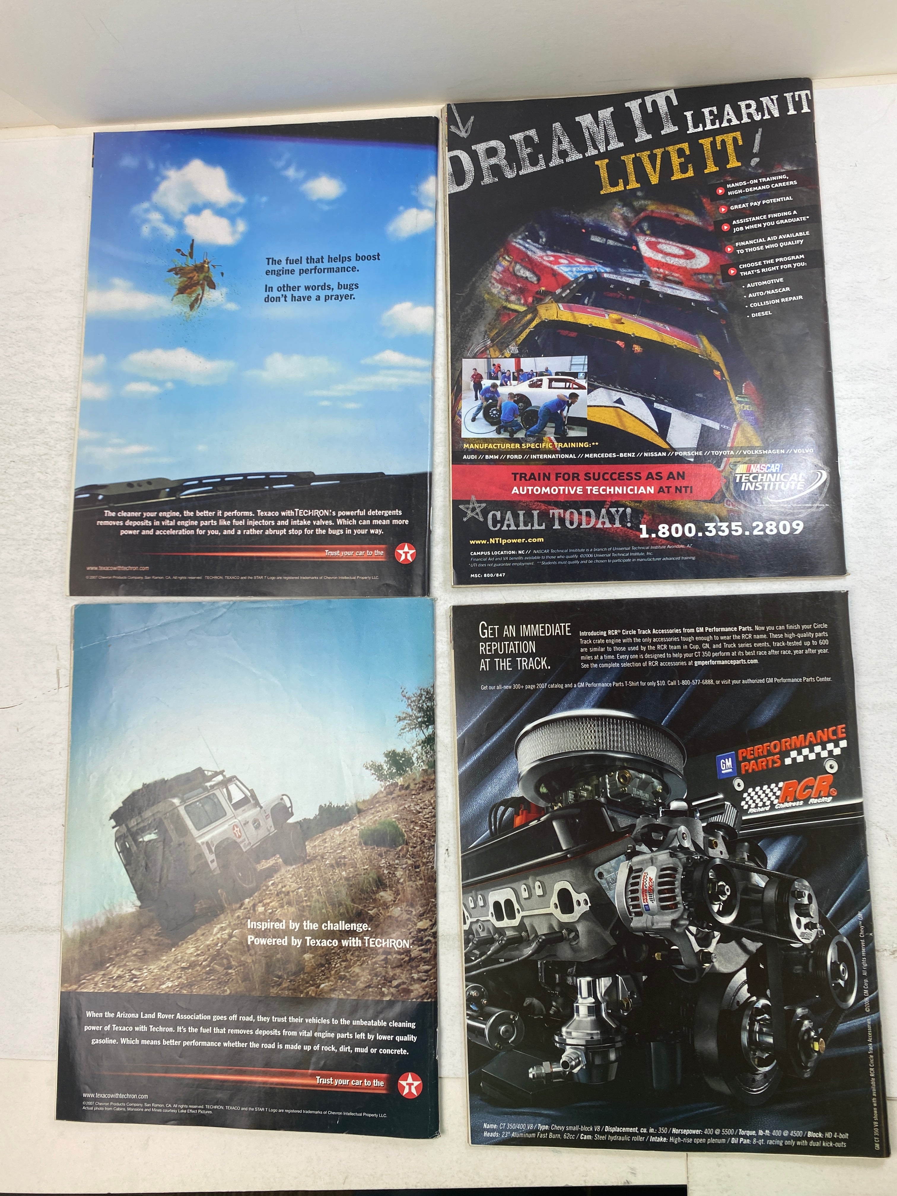 Lot of 10 Stock Car Racing Magazine 2007