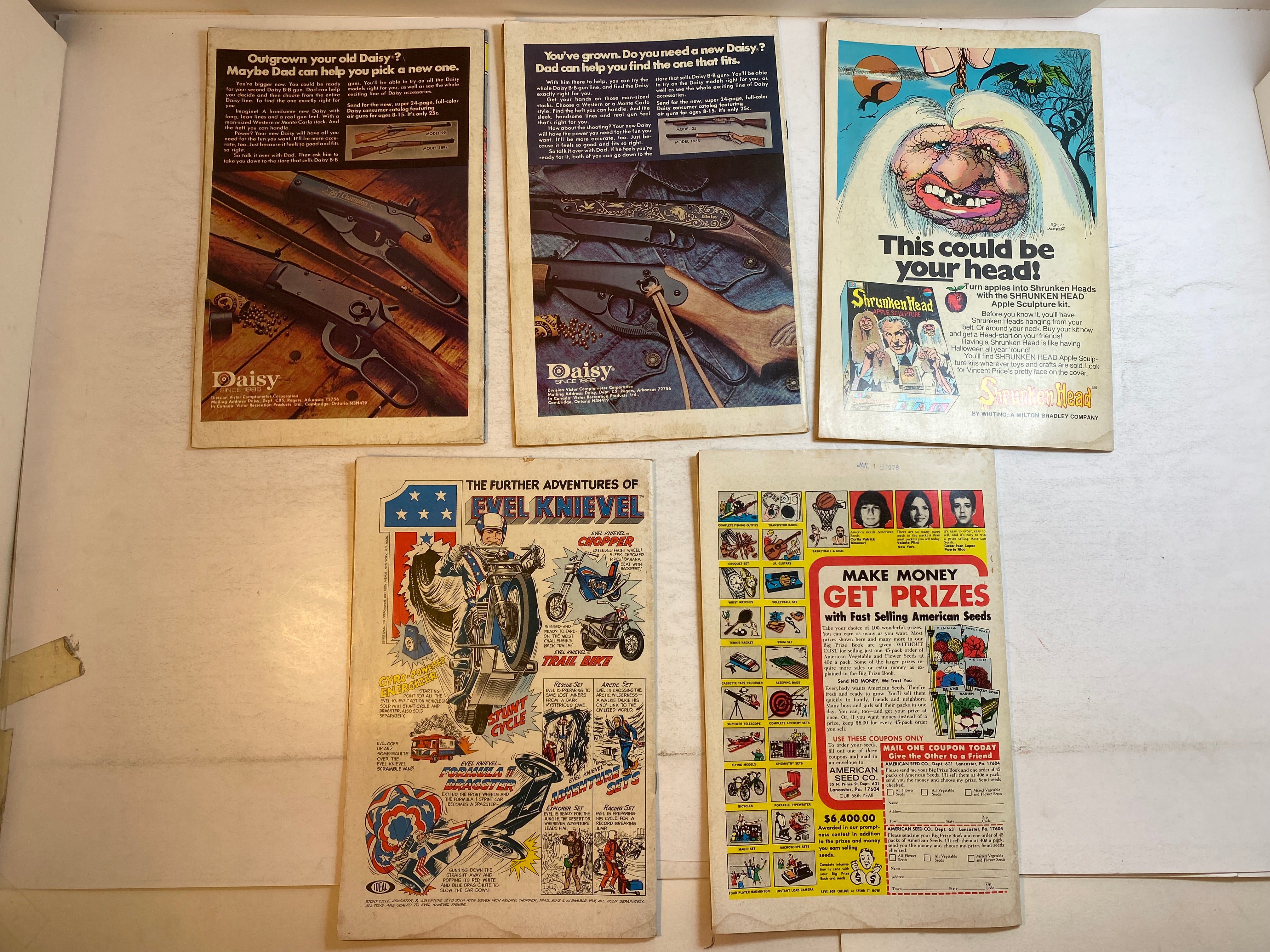Lot of 10 Superman DC Comics 1973-1976