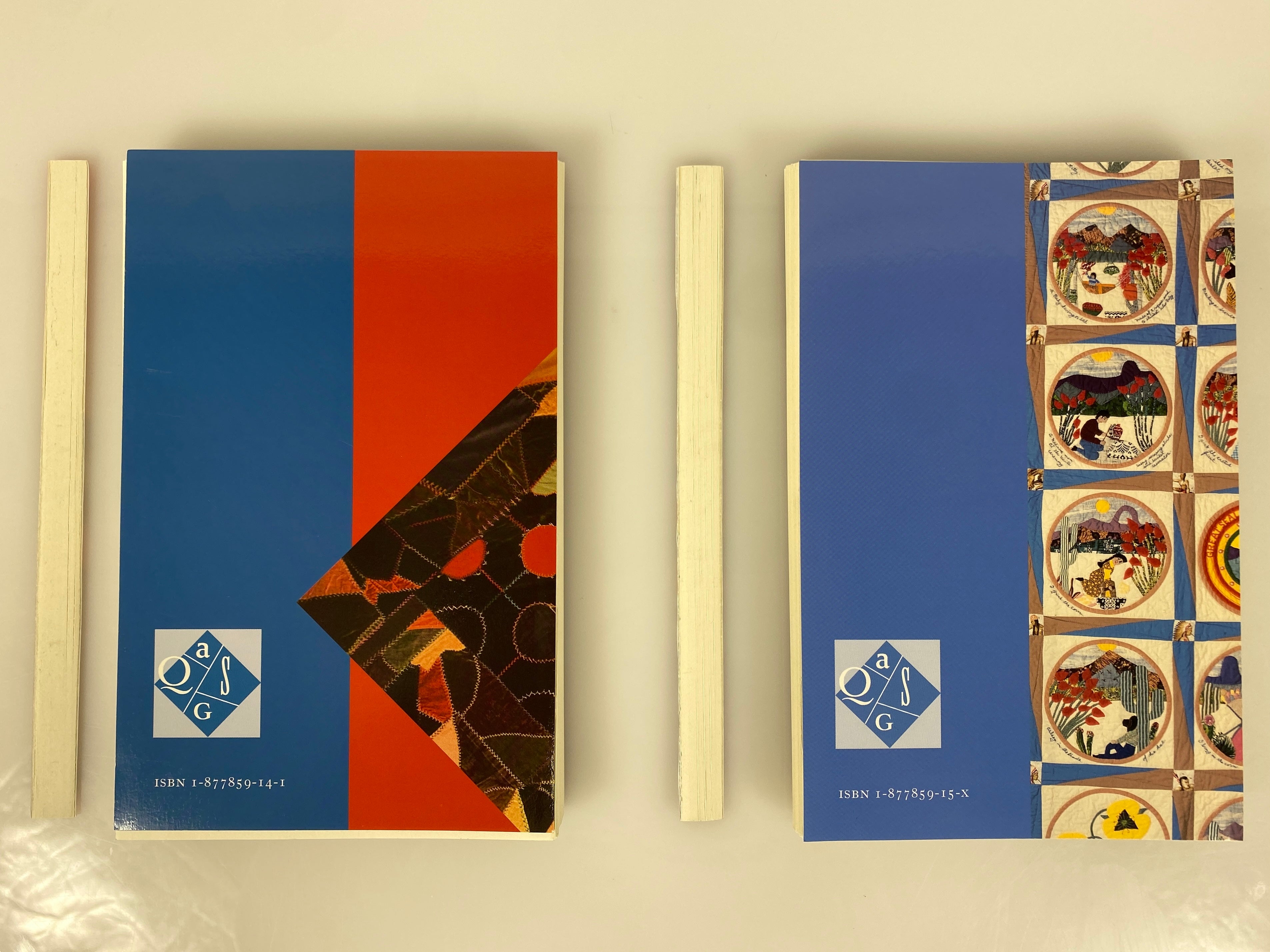 Lot of 10 Uncoverings: American Quilt Study Group (1990s) Unbound