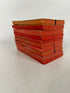 LOT OF 10 Vintage Harlequin Romance Red Edge 1970's SC