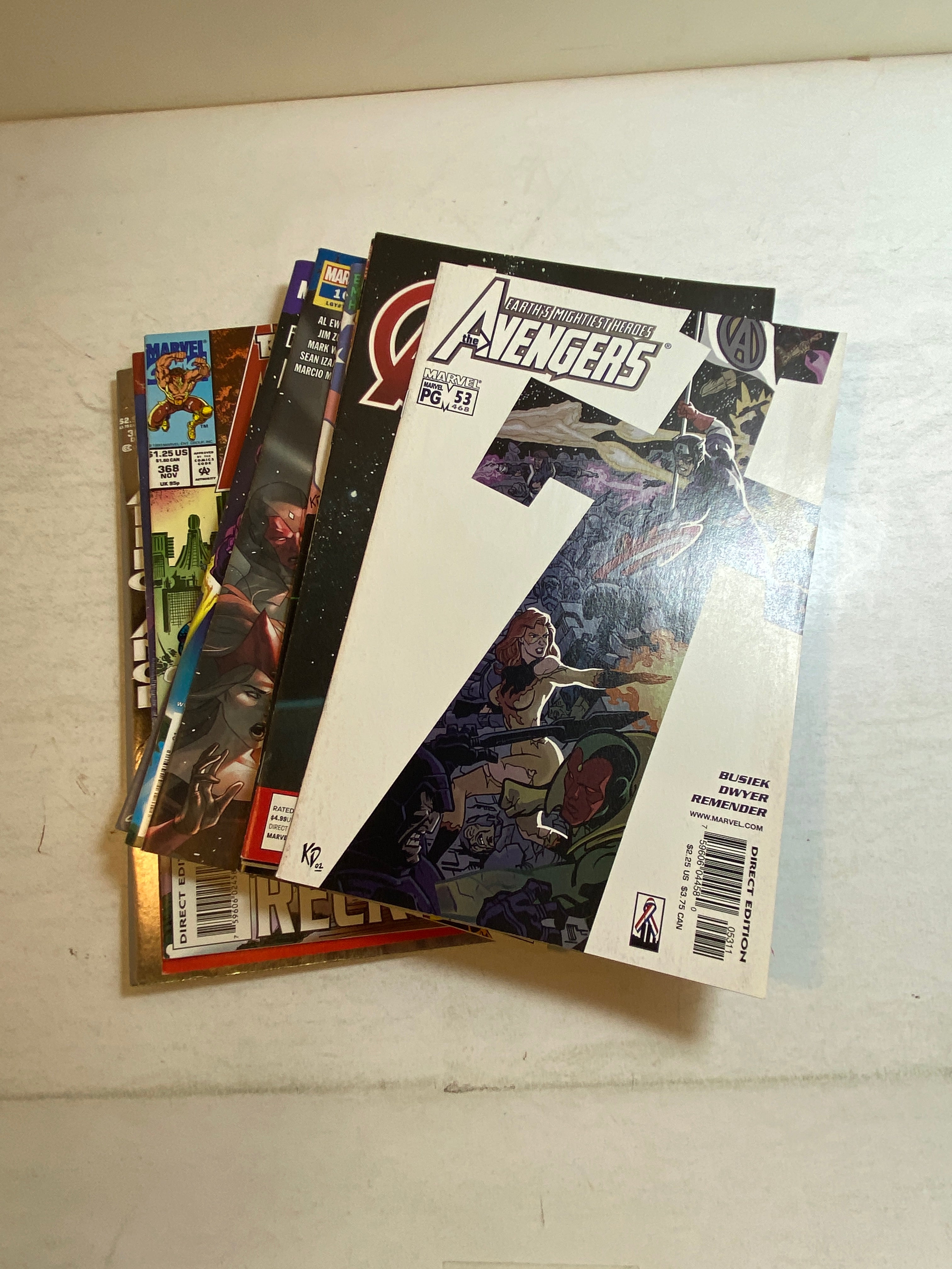 Lot of 11 Avengers Mixed Title Marvel Comics 1993-2019