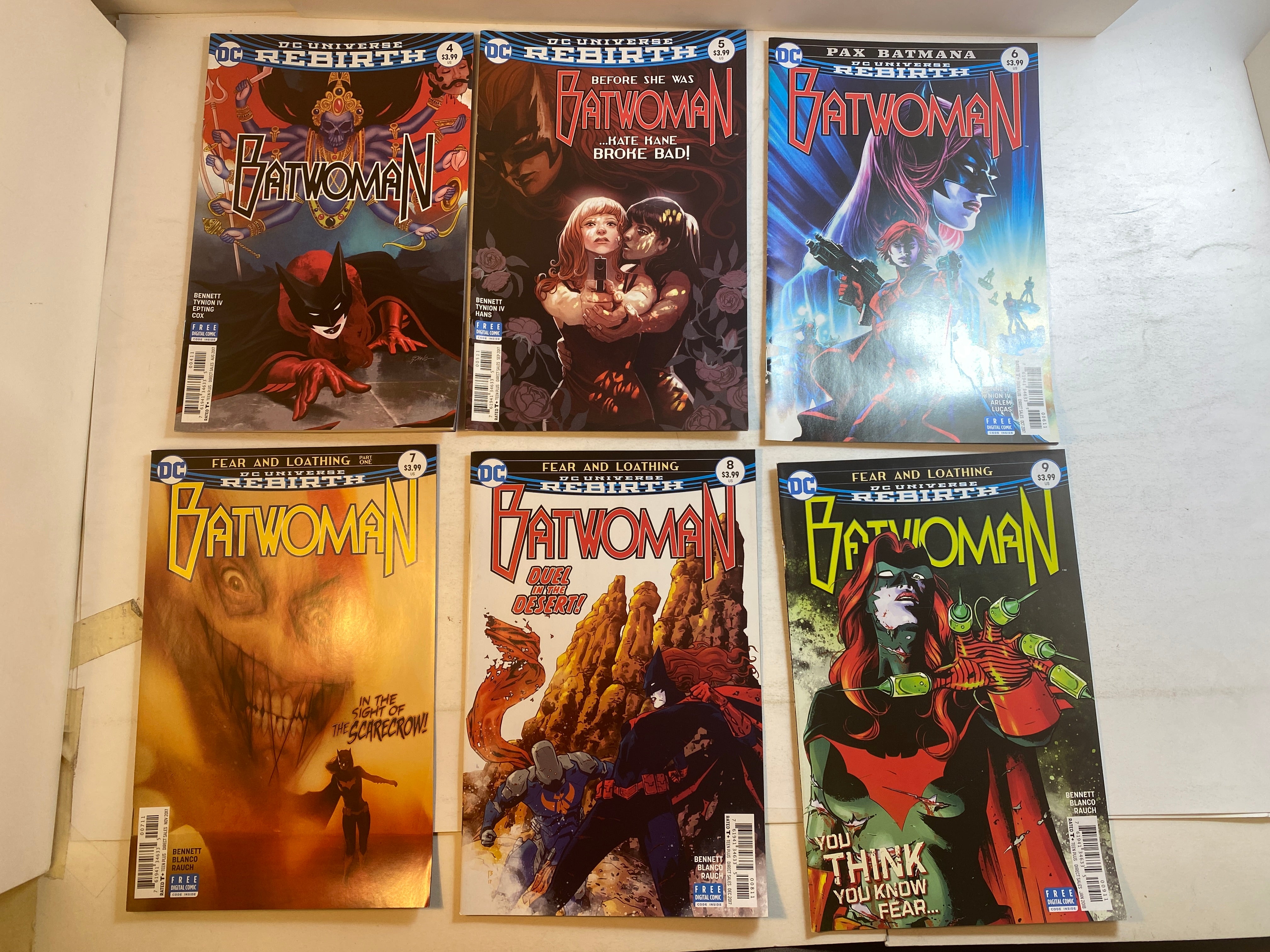 Lot of 11 Batwoman DC Comics 2017-2018