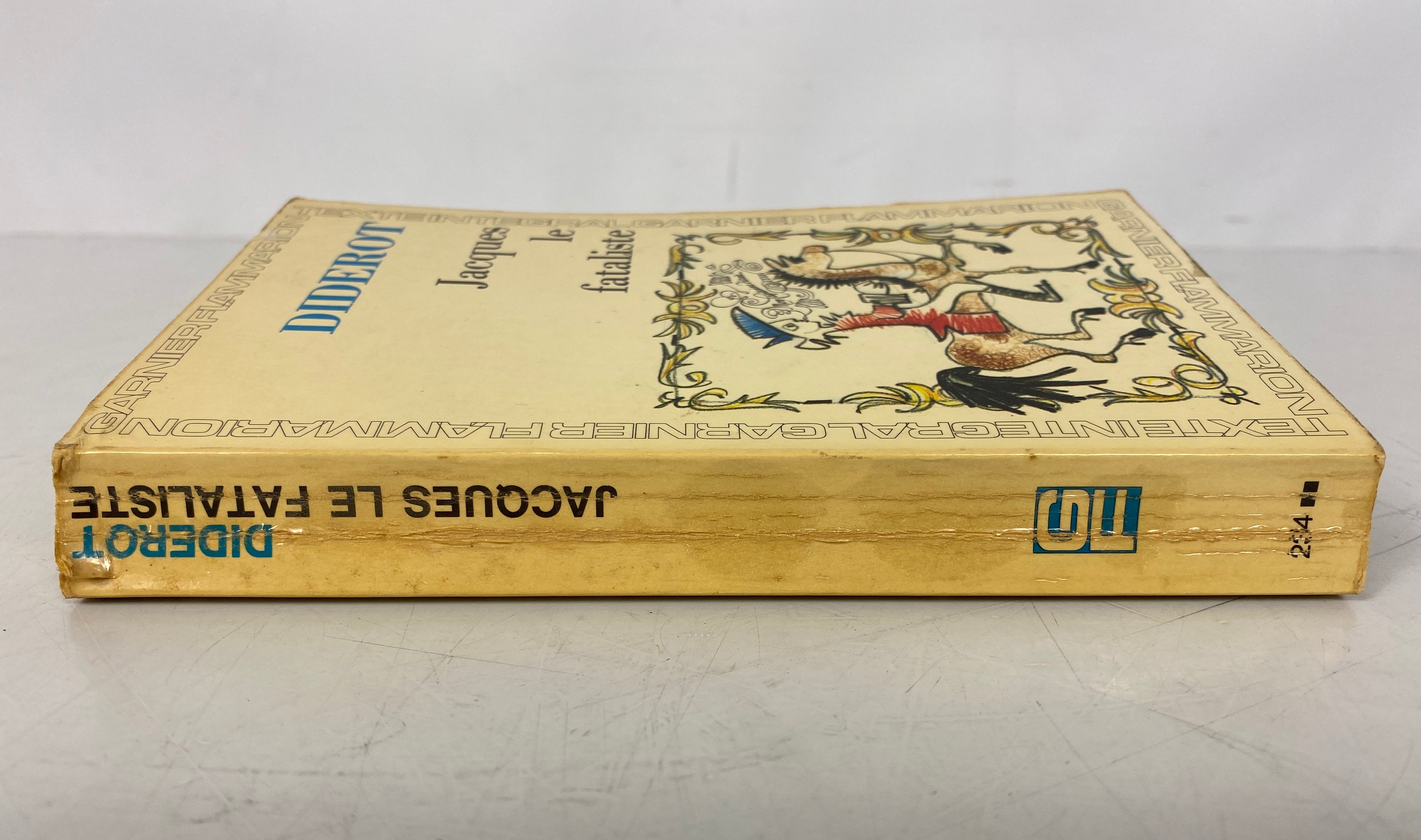 Lot of 11 Garnier Flammarion French Classics Rousseau/Balzac/Diderot Vtg SC