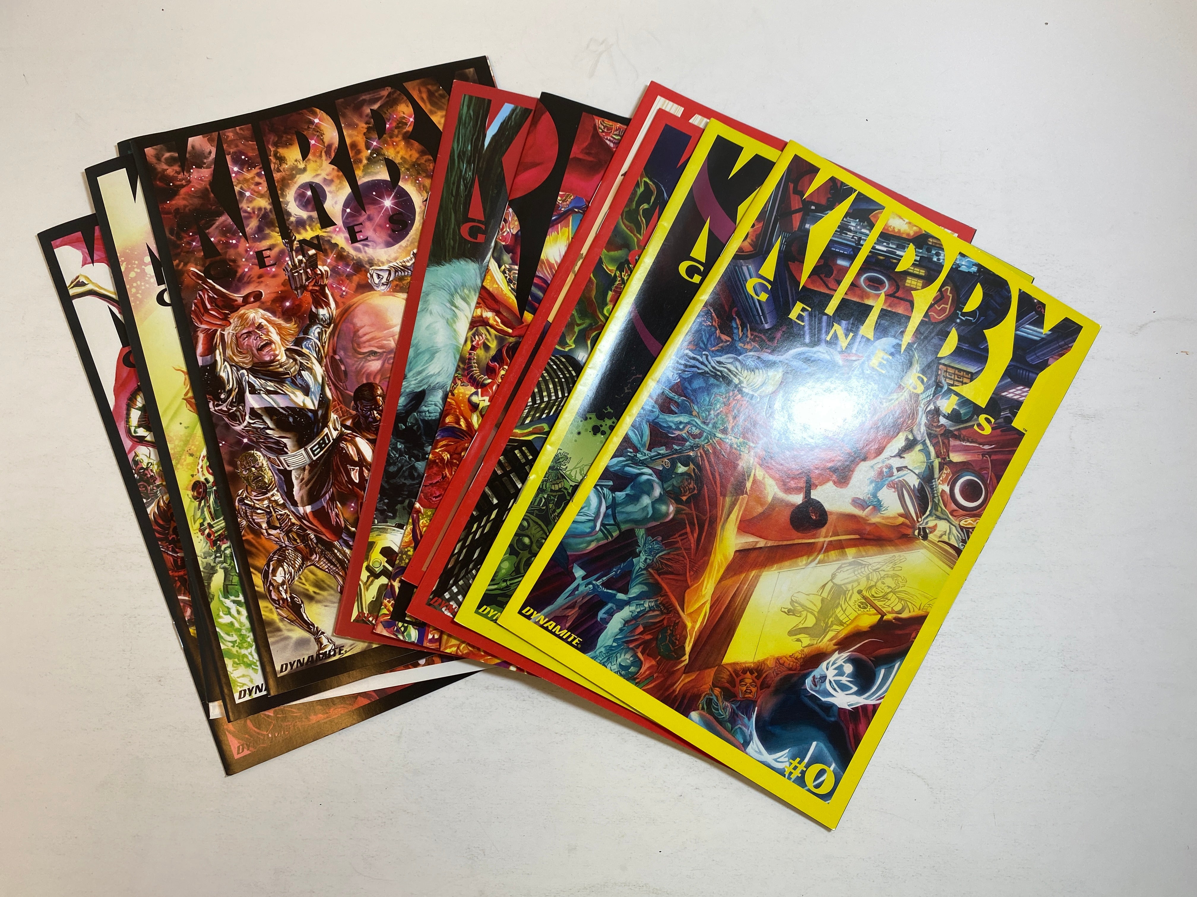 Lot of 11 Kirby Genesis Dynamite Comics 2011-2012