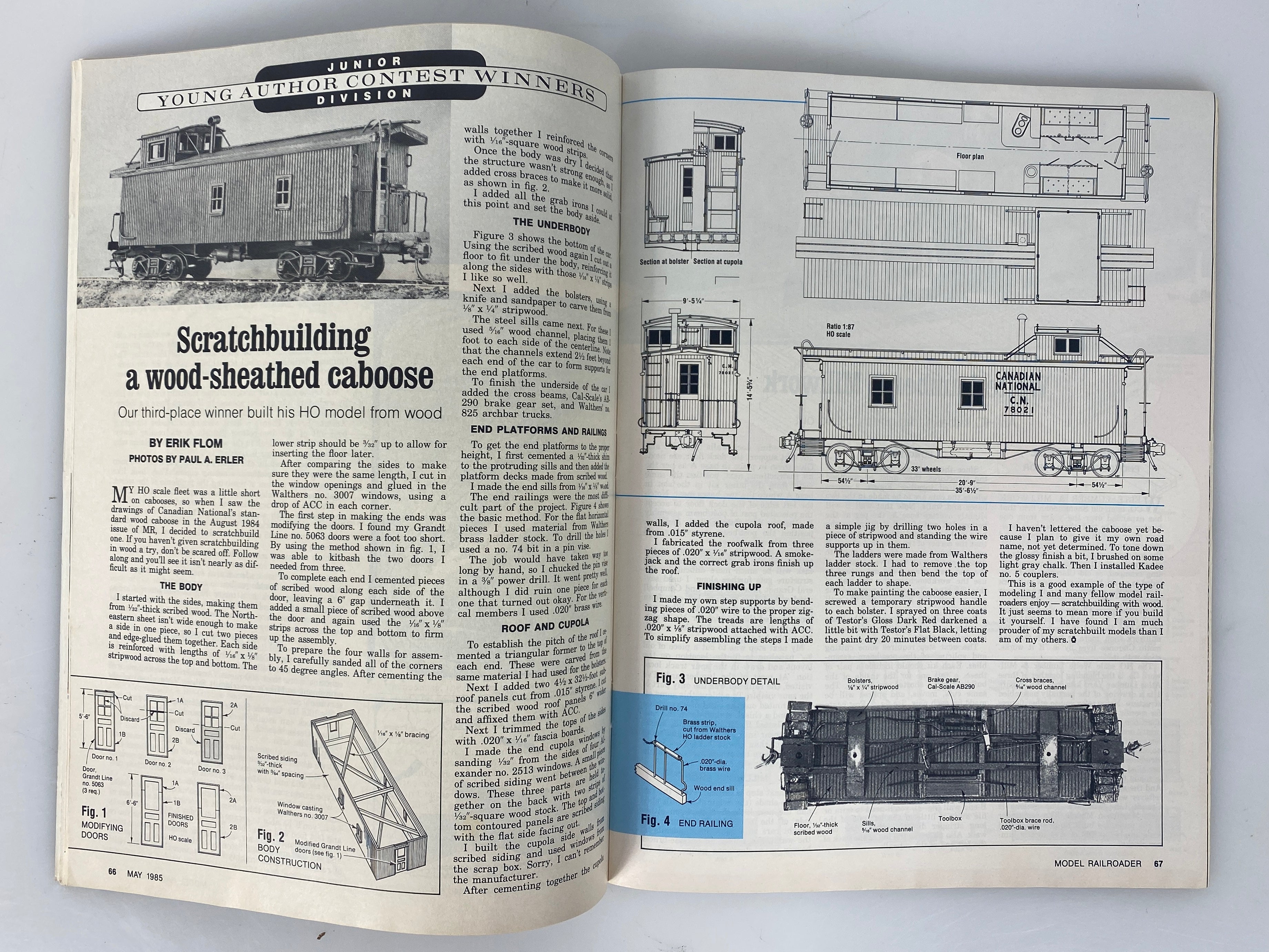 Lot of 11 Model Railroader Magazine (1985, Missing July)