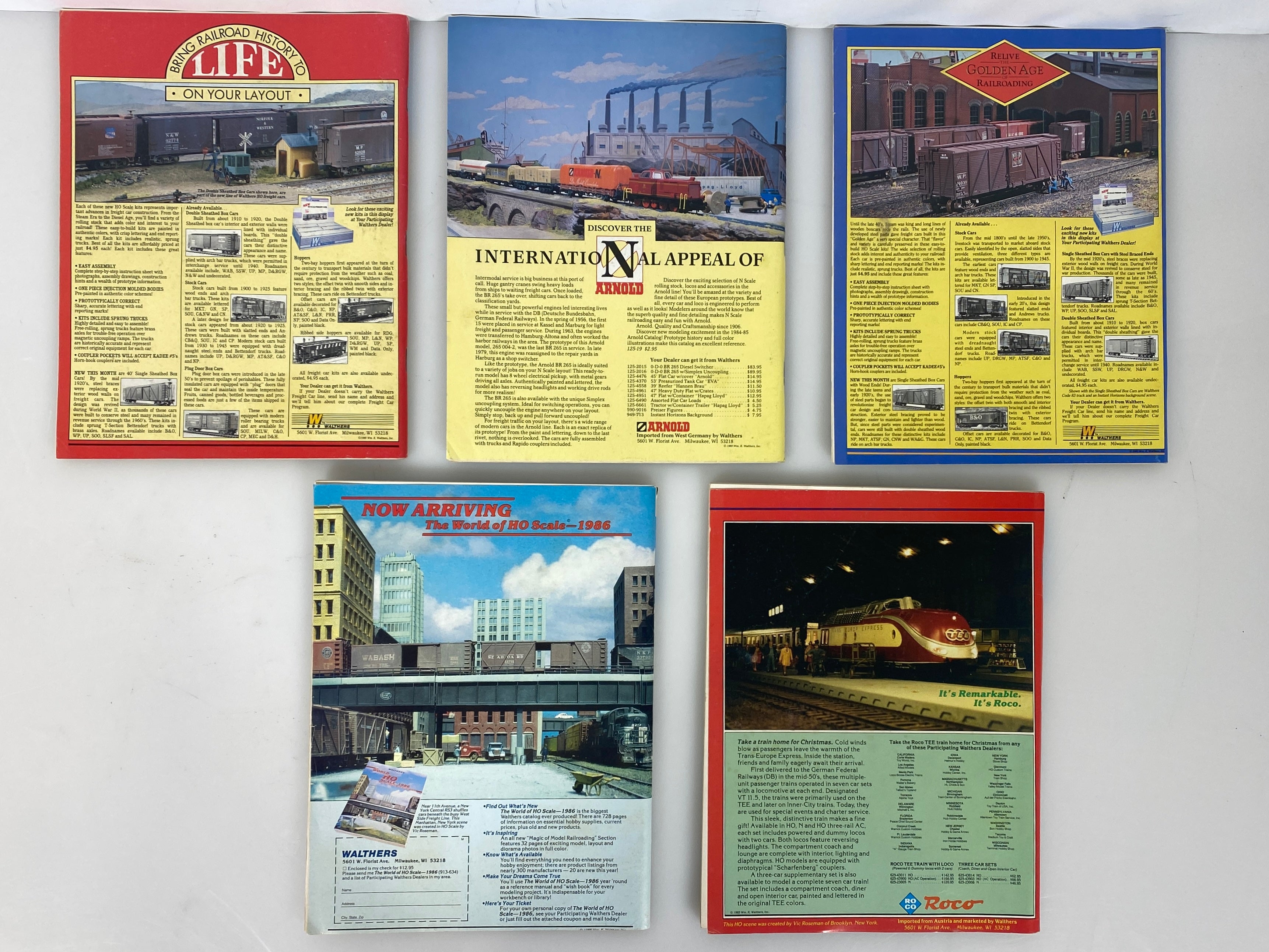 Lot of 11 Model Railroader Magazine (1985, Missing July)