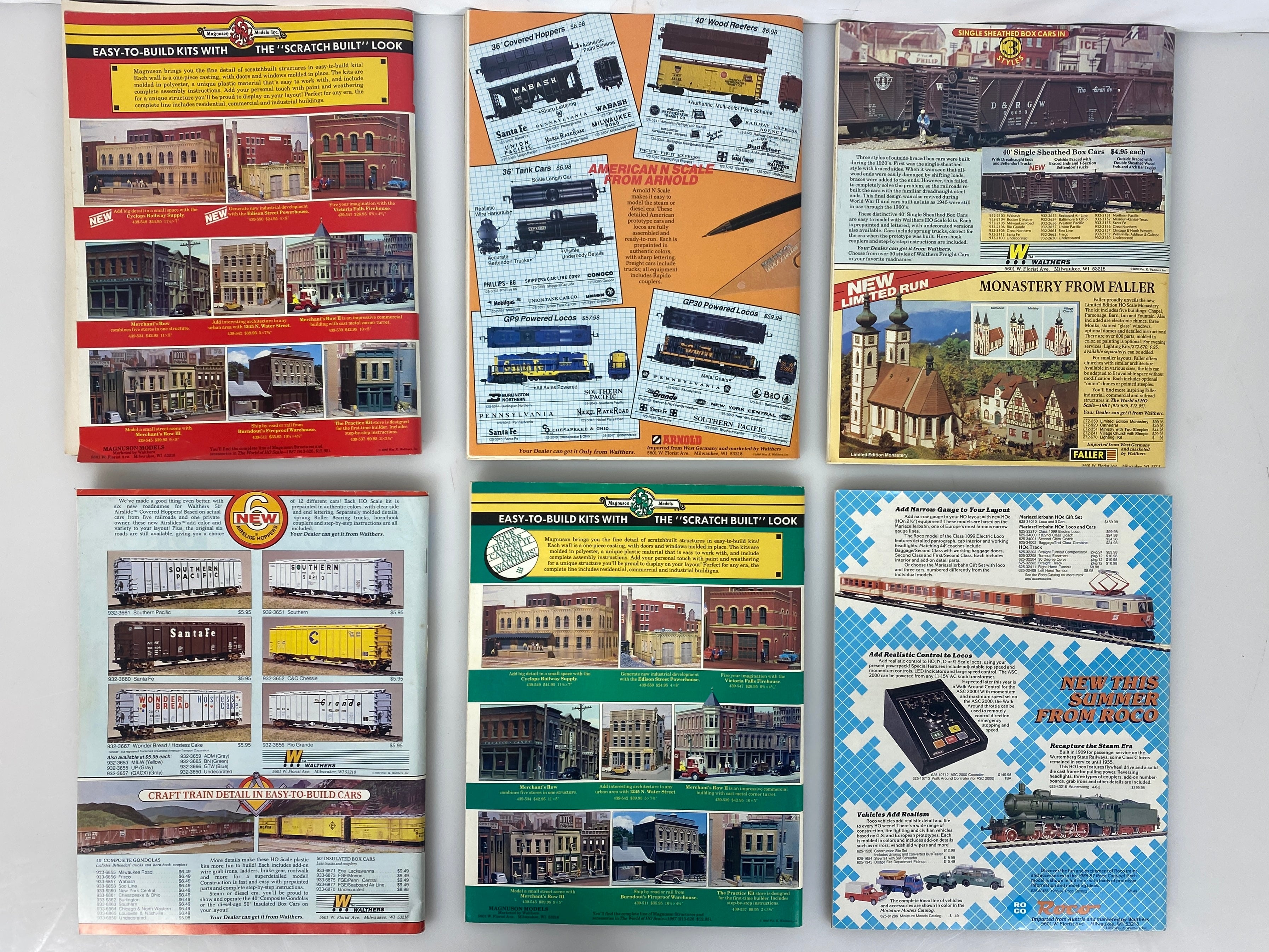 Lot of 11 Model Railroader Magazine (1987, Missing December)