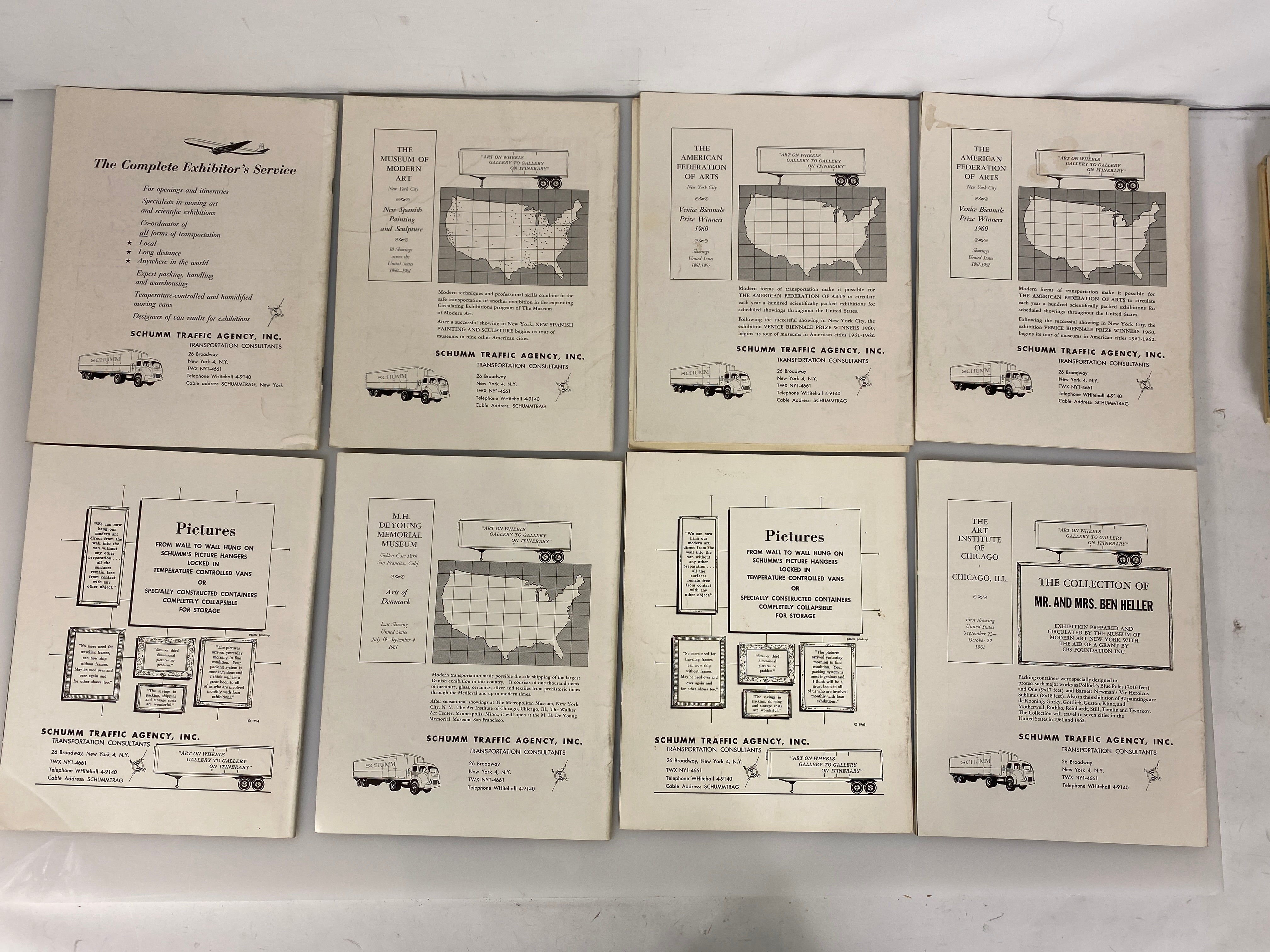 Lot of 11 Museum News Journal / Vintage Magazine 1961 (complete year)
