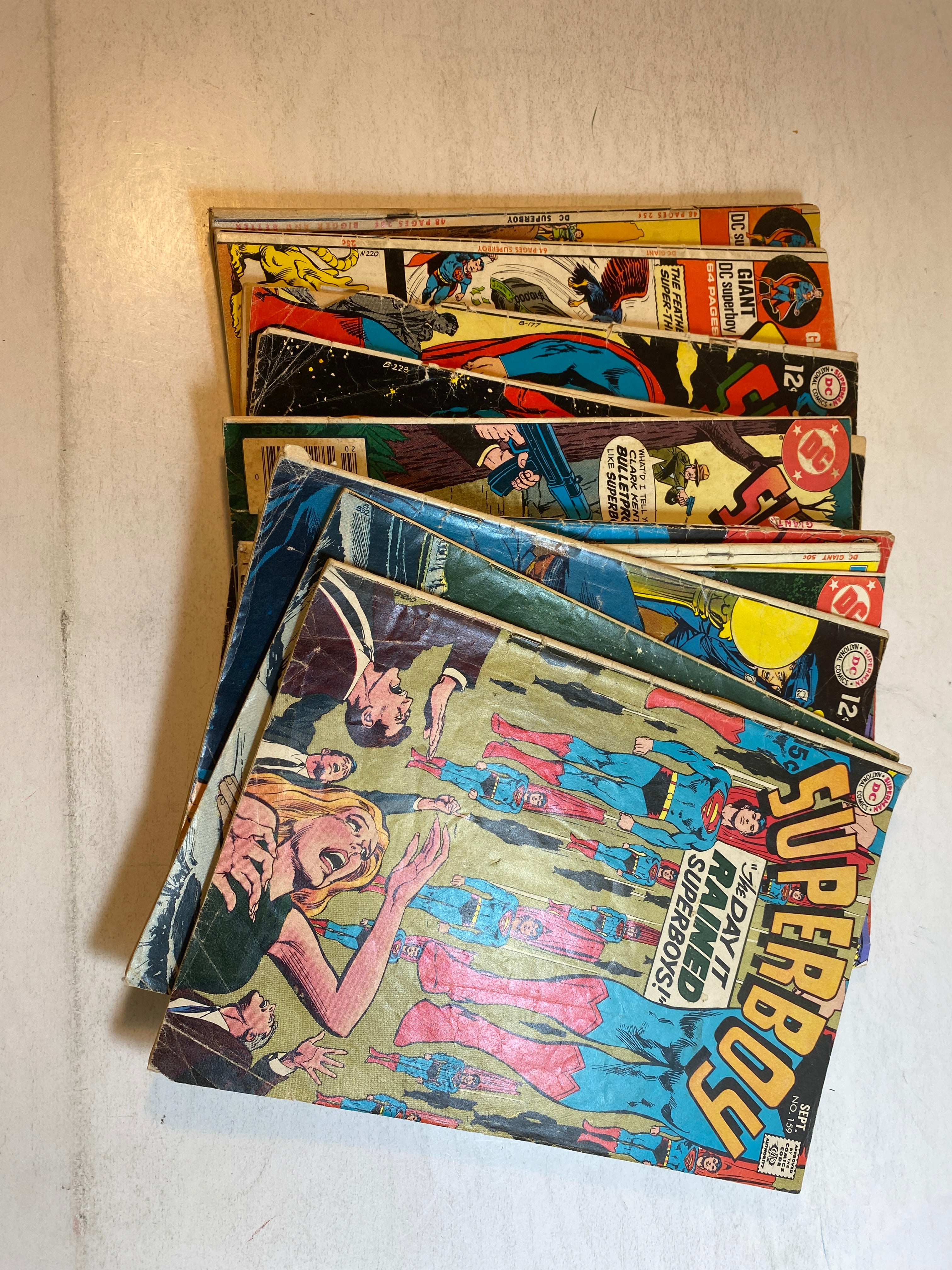 Lot of 11 Superboy DC Comics 1969-1982