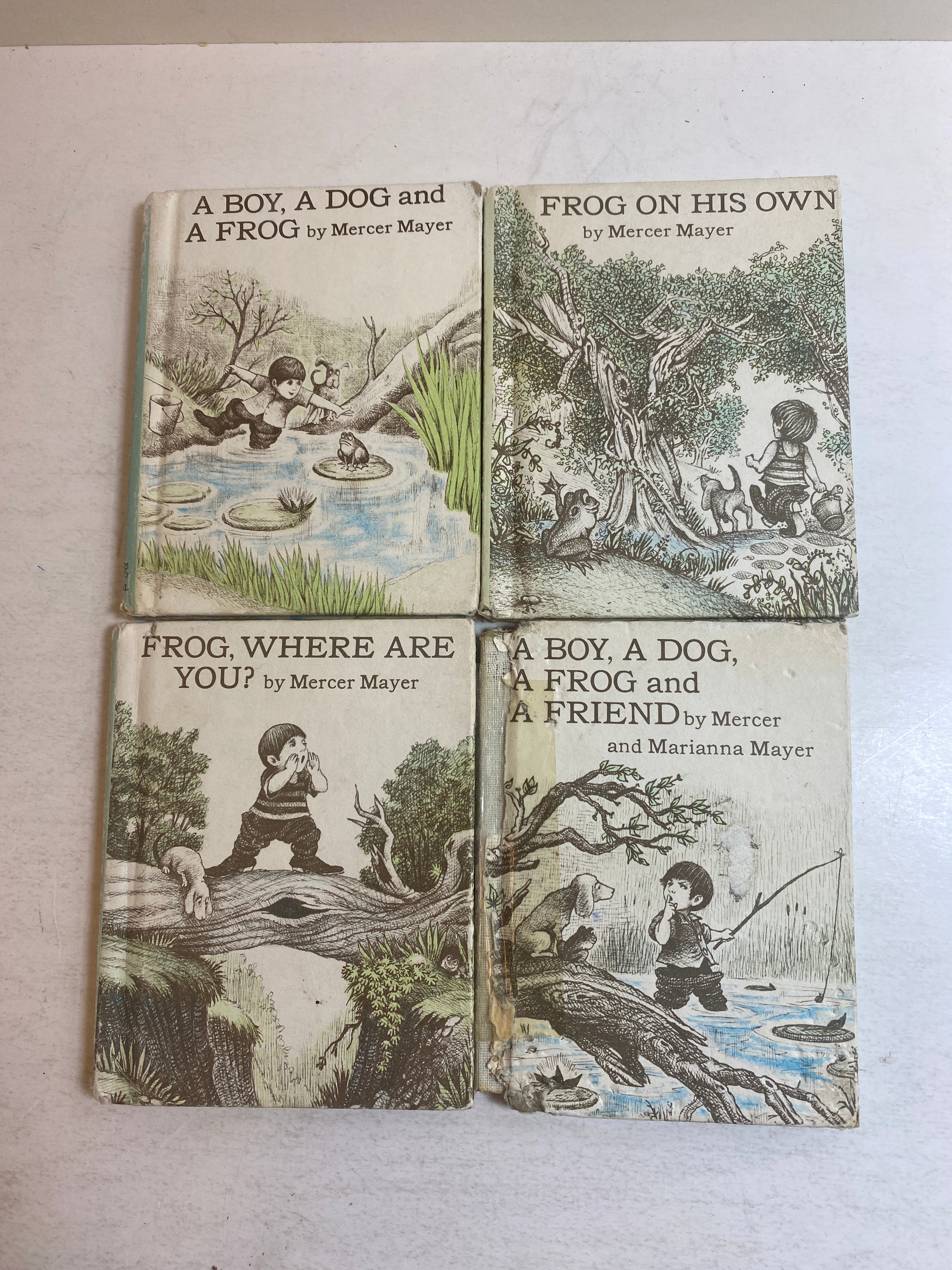 Lot of 11 tiny Books Frog Squirrel Raggedy Ann