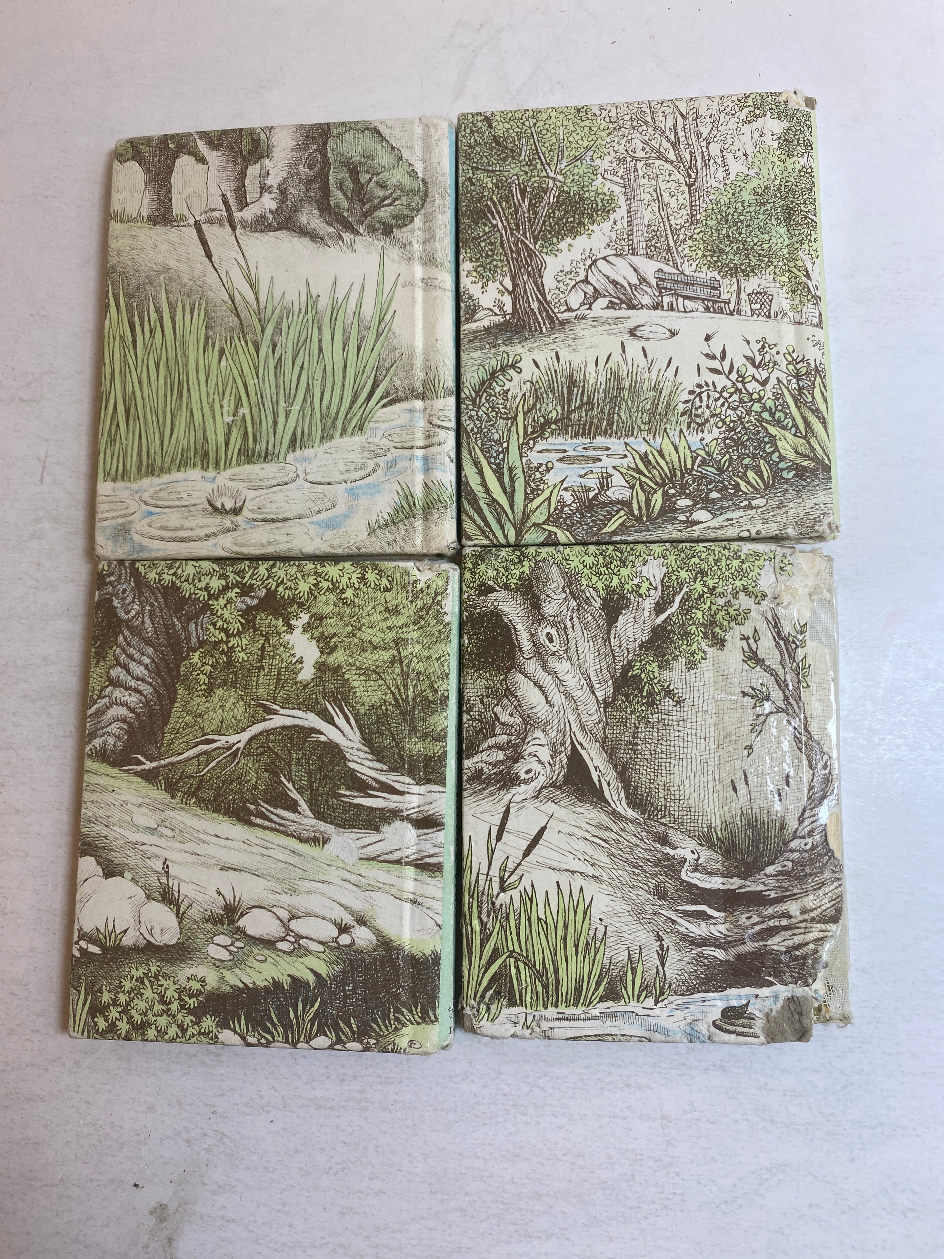 Lot of 11 tiny Books Frog Squirrel Raggedy Ann