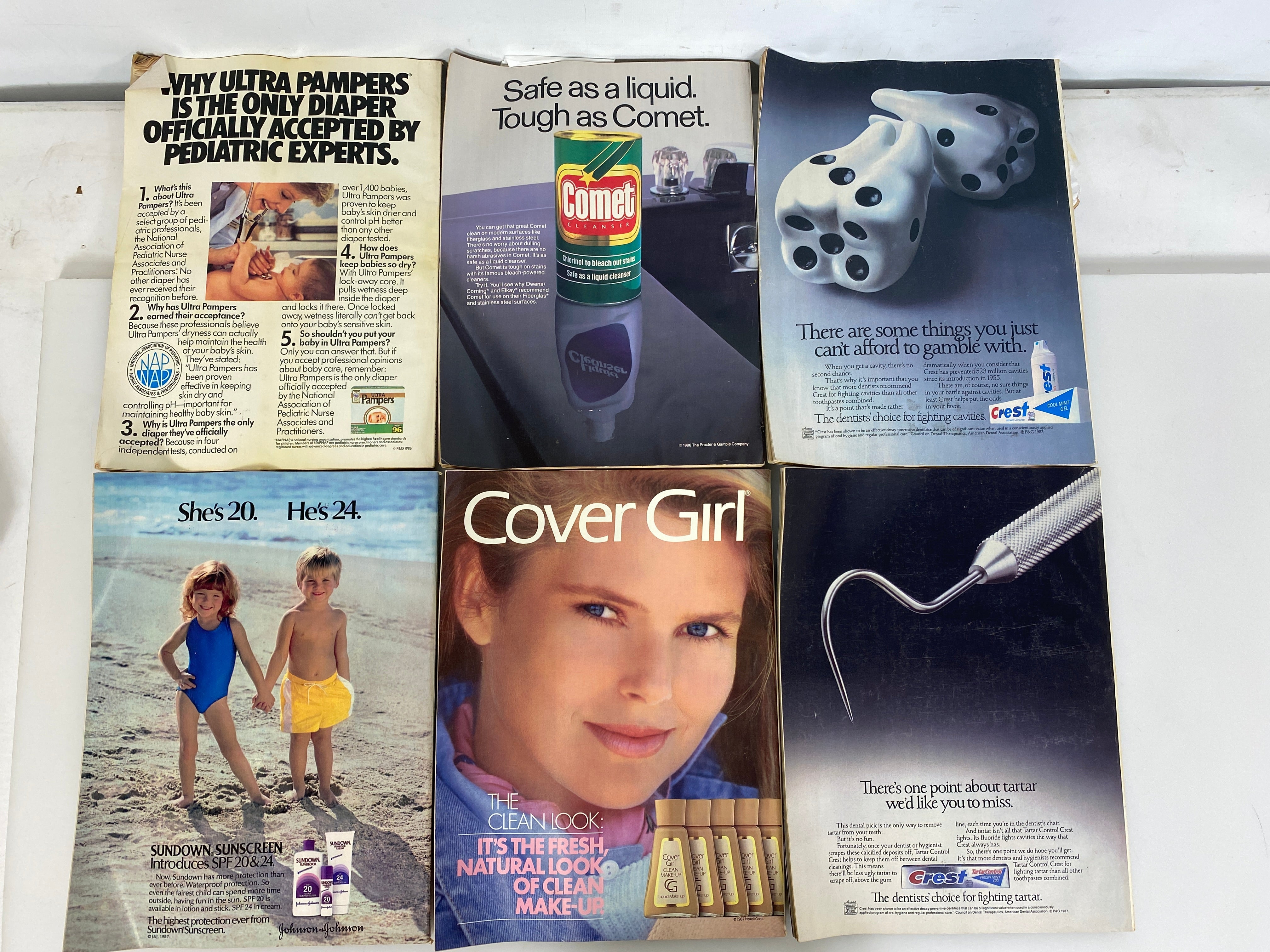 Lot of 11 Vintage Good Housekeeping Magazines 1987