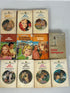 Lot of 11 Vintage Harlequin Romance by Anne Hampson 1969-82 (6 Red Edge) SC