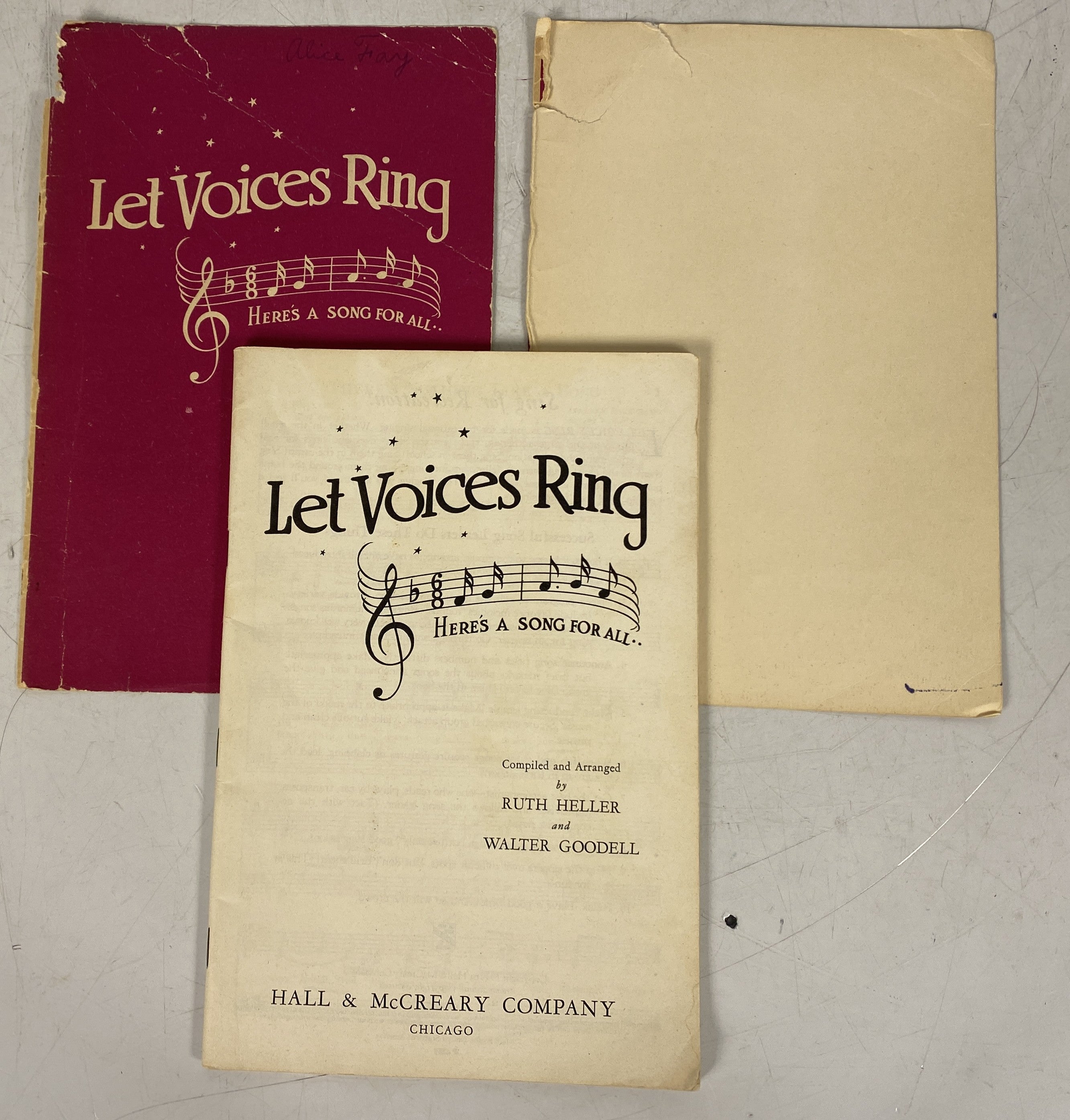 Lot of 11 Vintage Songbooks Christian 1920s-1950s Billy Graham