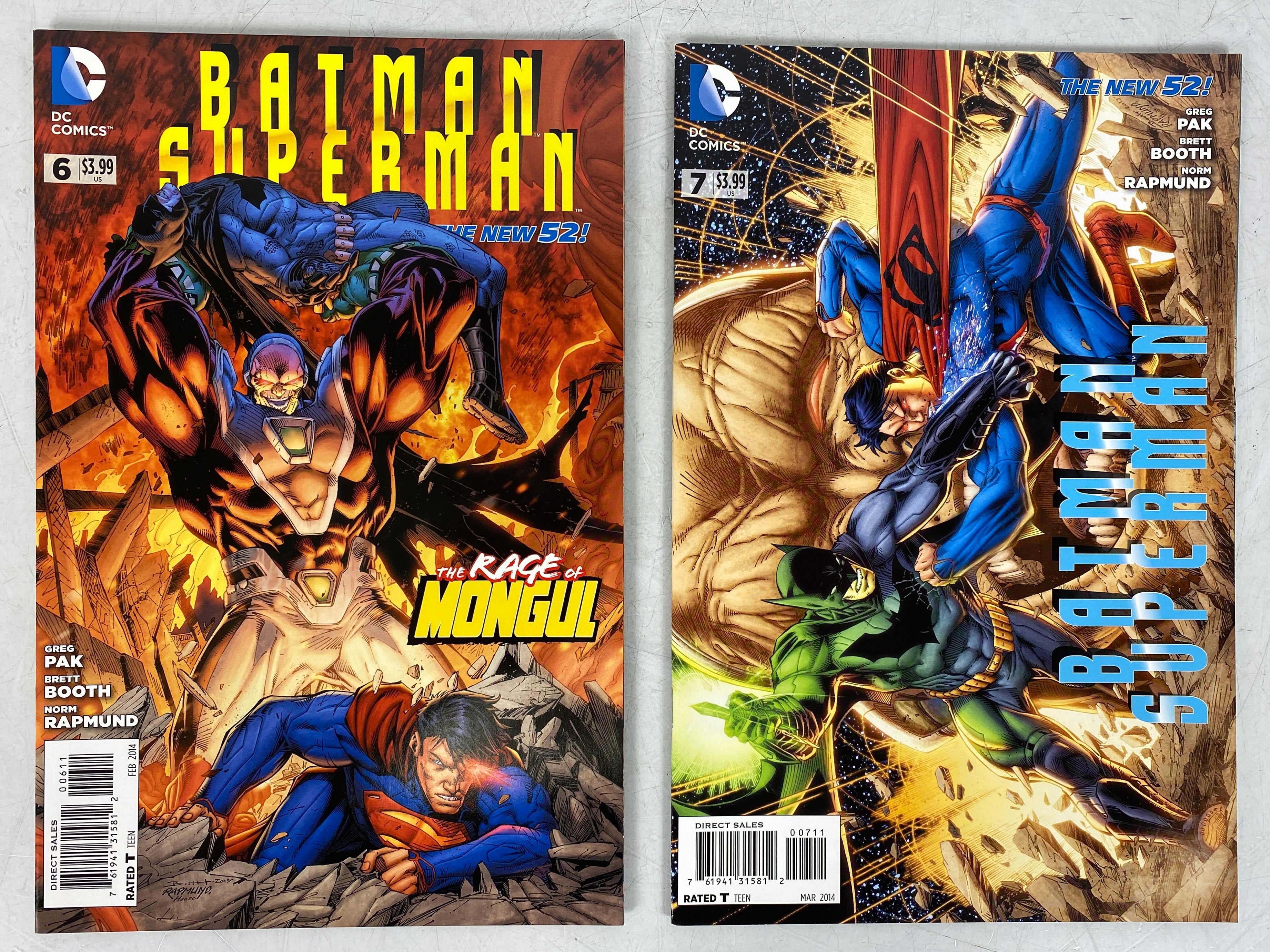 Lot of 12 Batman/Superman #1-9 Includes Variants (2013)
