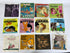 Lot of 12 Children's Vinyl Records 45s 1956-1976