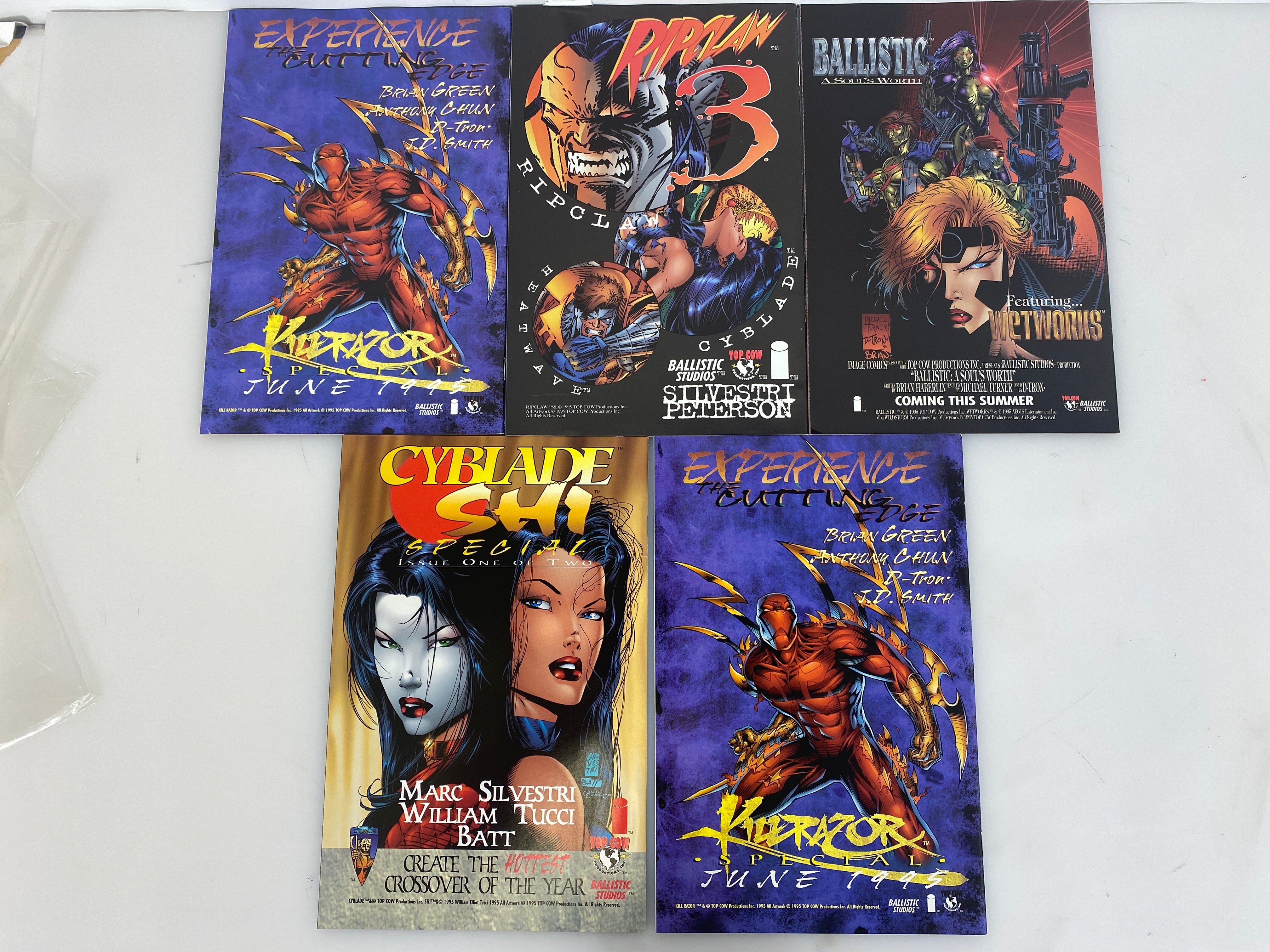 Lot of 12 Cyber Force Image Comics 1993-1995