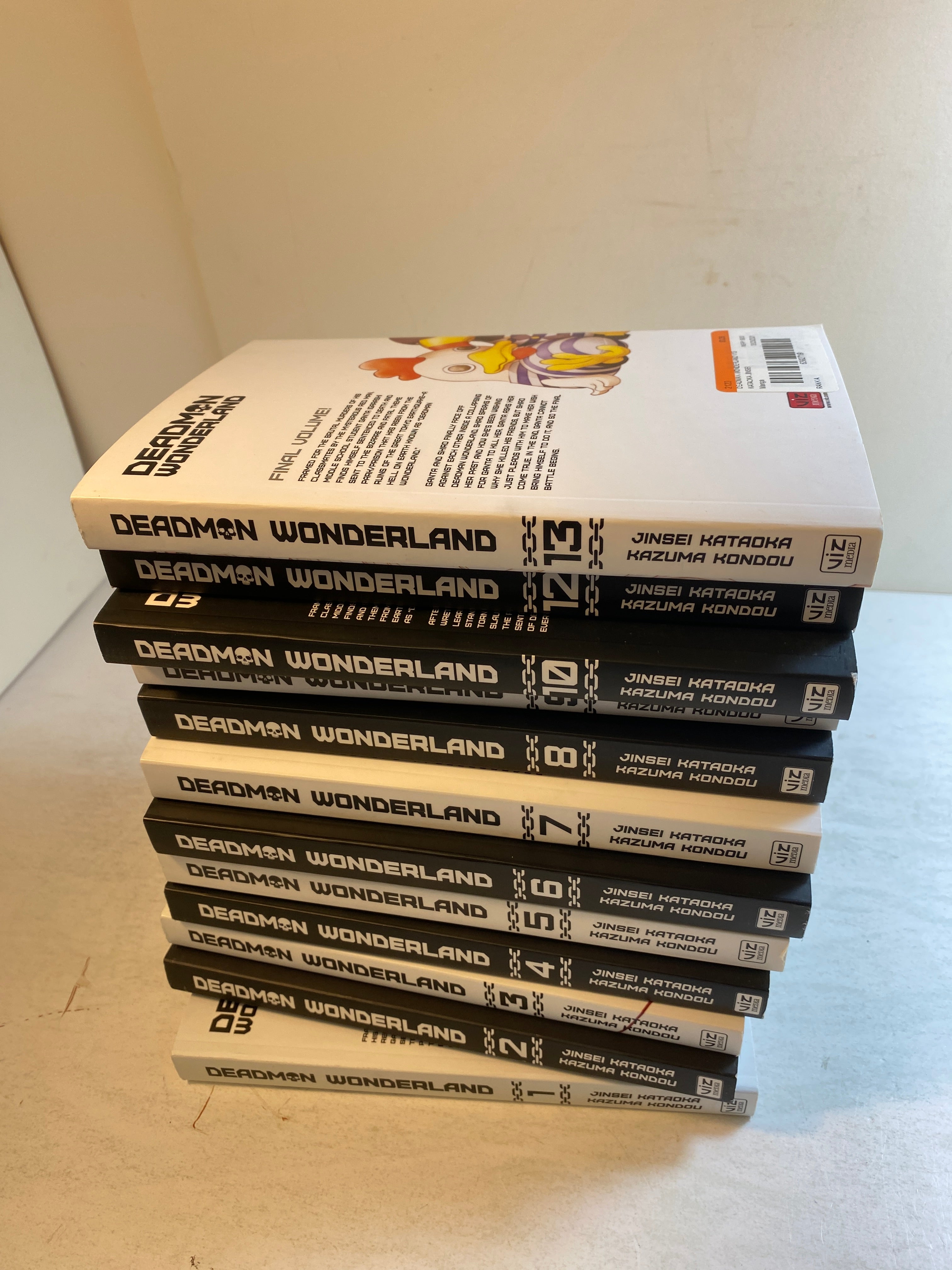 Lot of 12 Deadman Wonderland Manga 2020