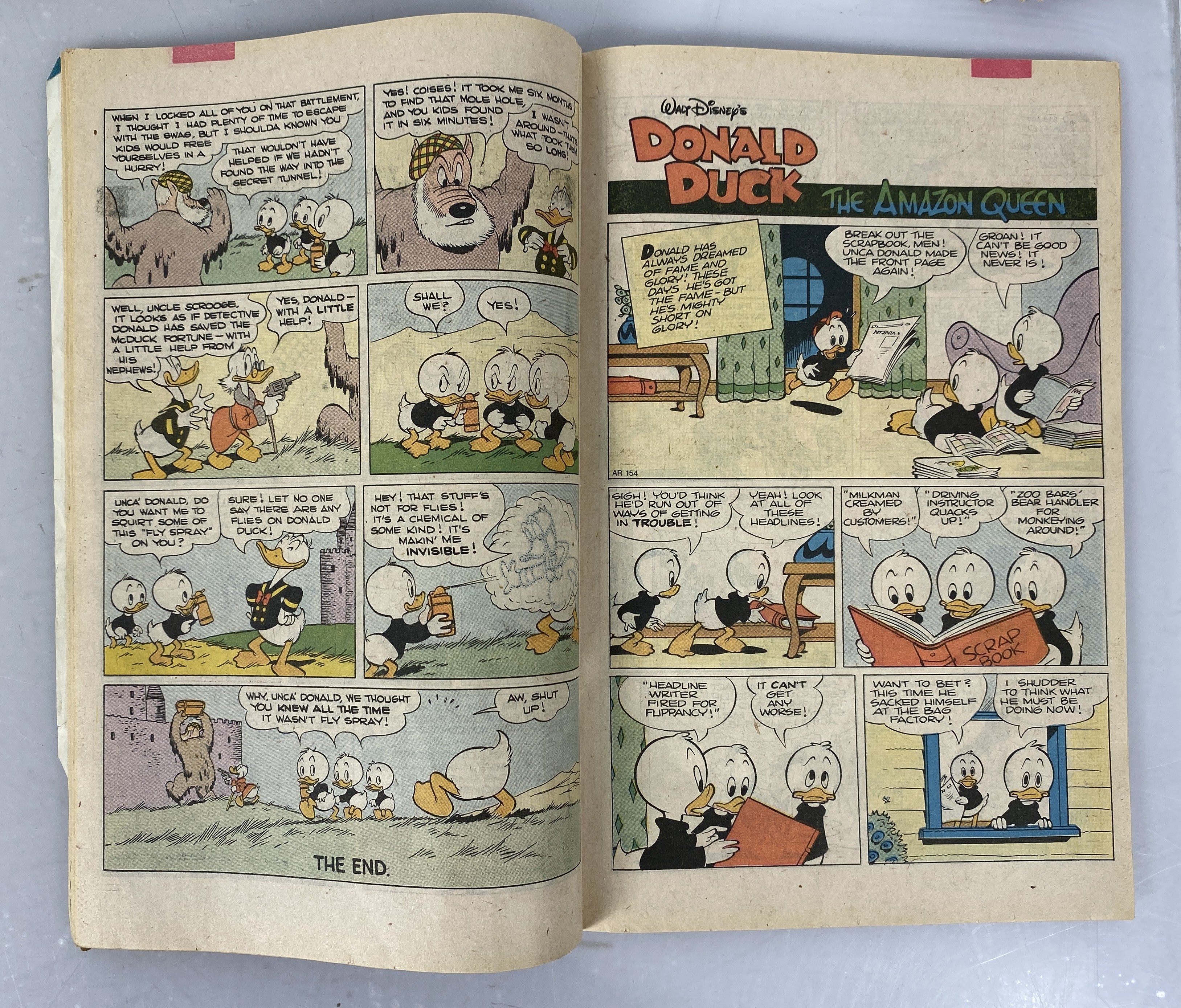 Lot of 12 Donald Duck Adventures Gladstone Comics 1987-1990