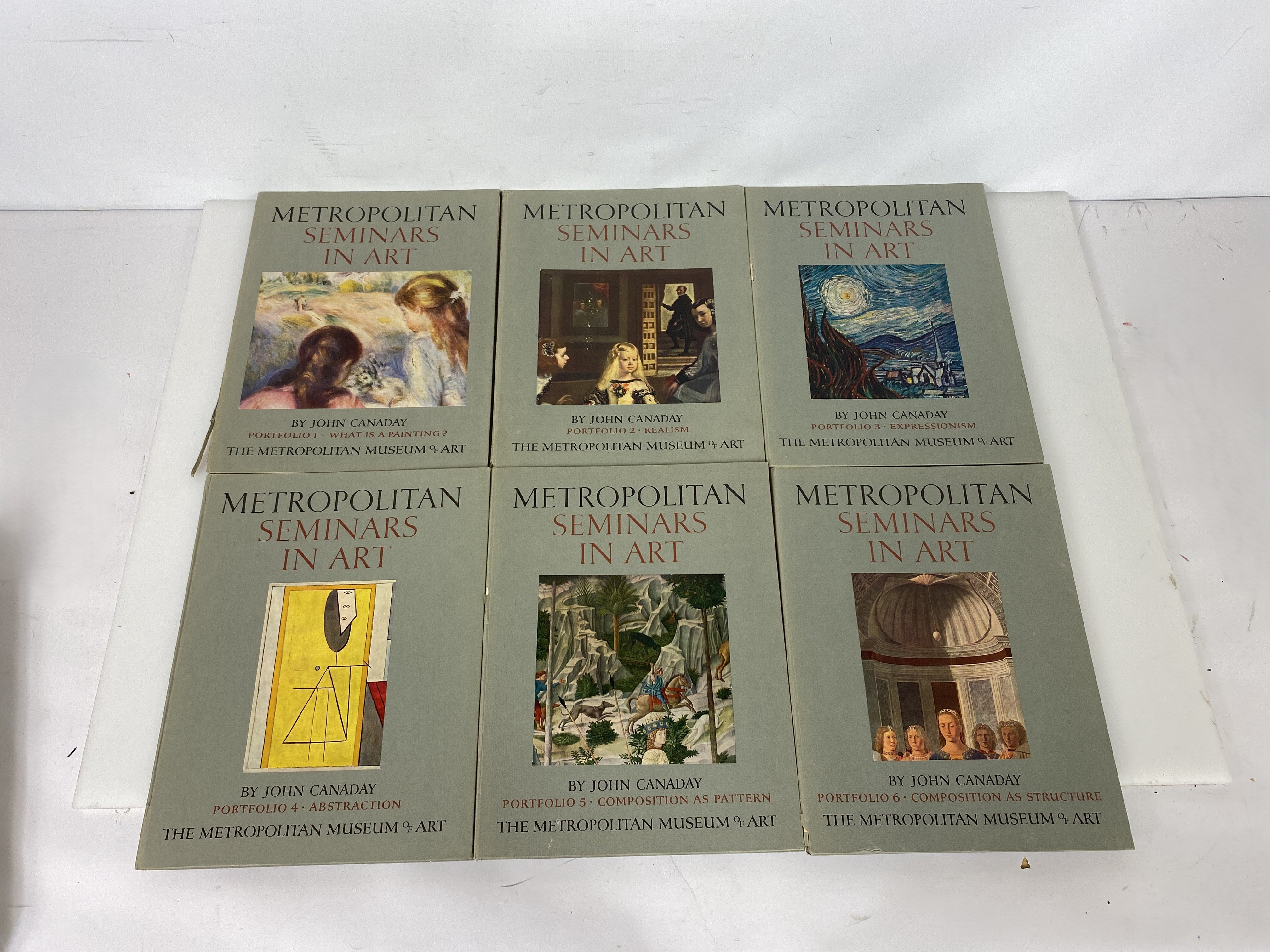 Lot of 12: Metropolitan Seminar in Arts by Canaday 1-12 1956-59 HC