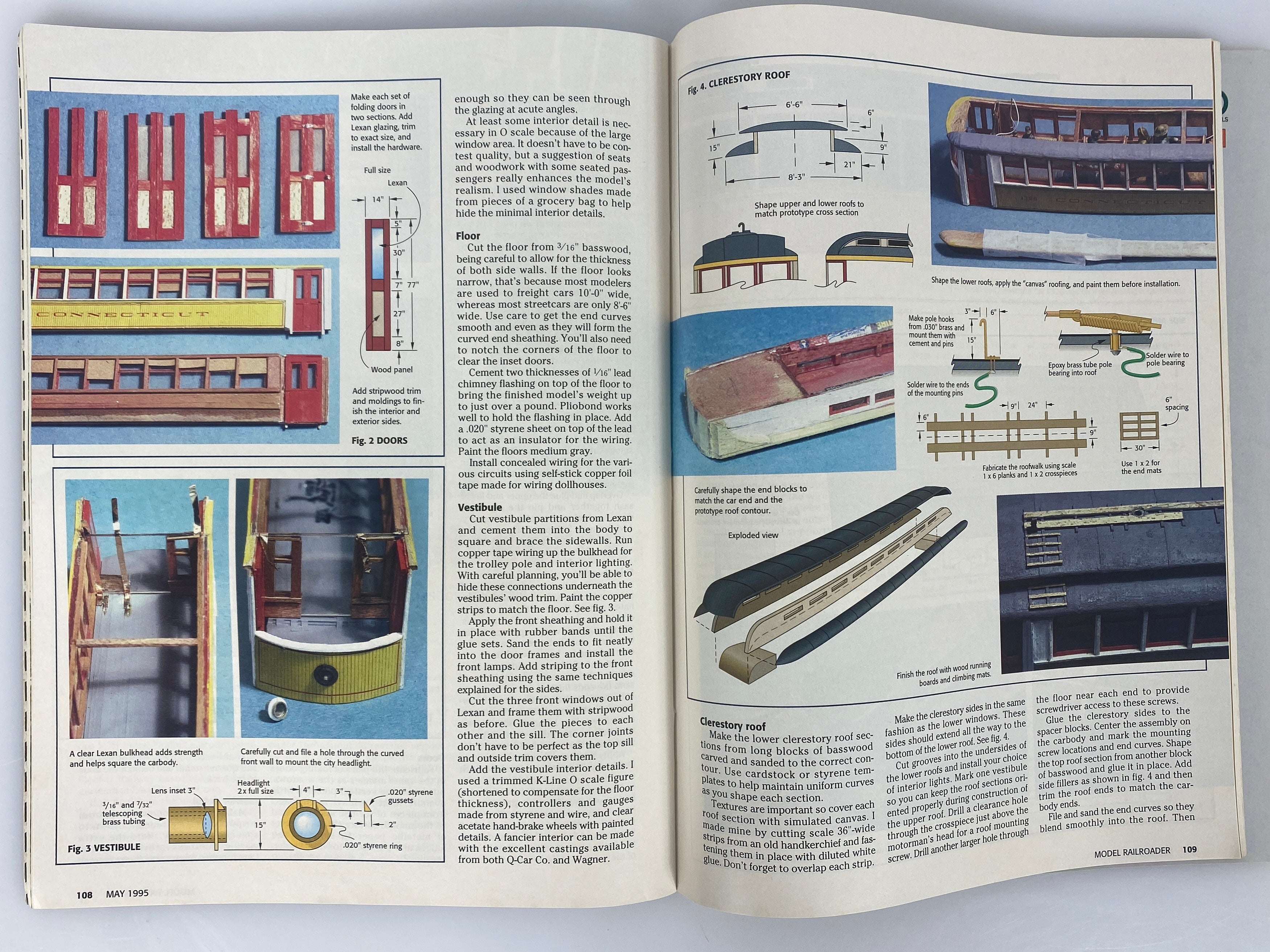Lot of 12 Model Railroader Magazine (1995 Complete Year)