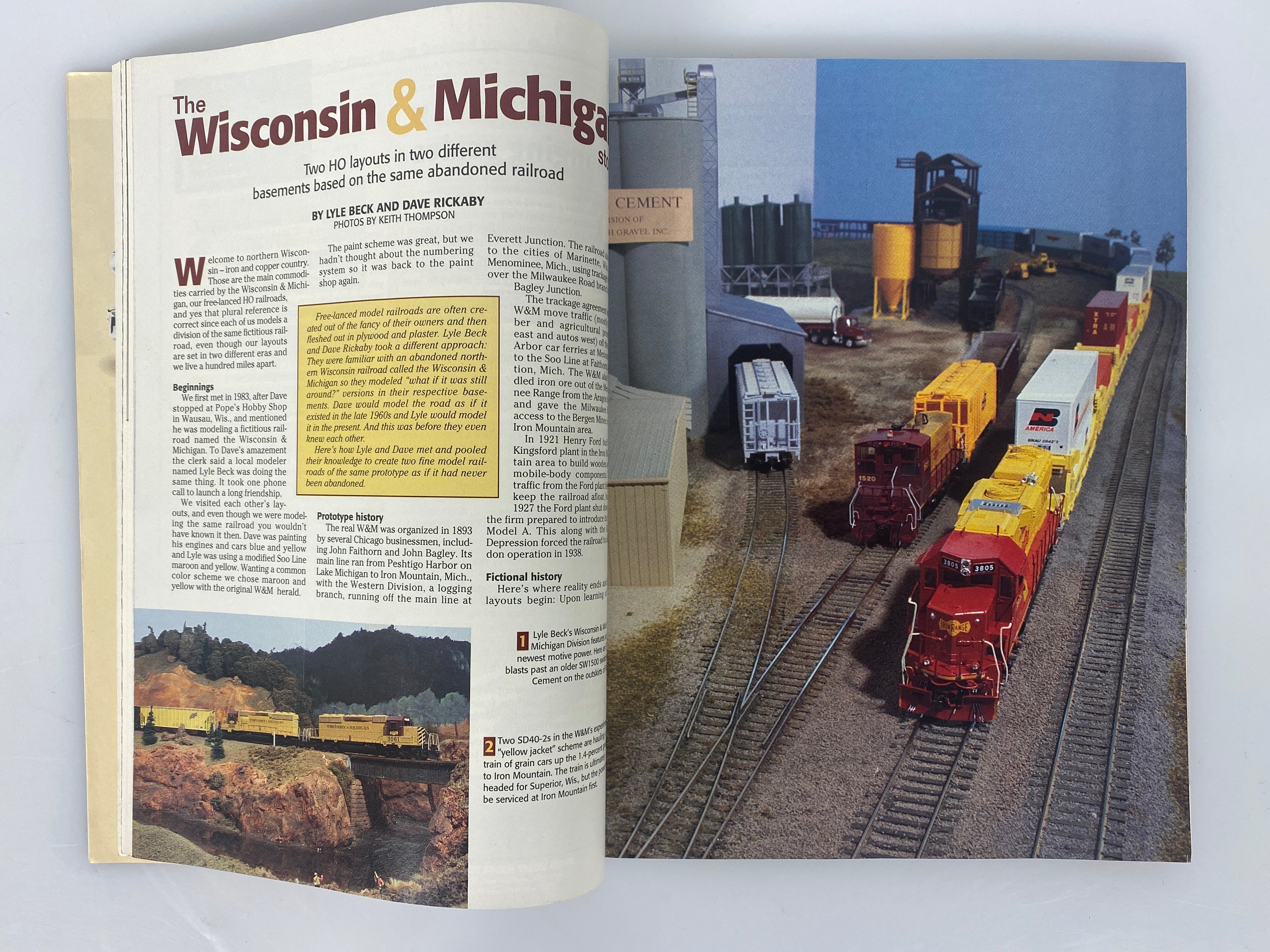 Lot of 12 Model Railroader Magazine (1995 Complete Year)