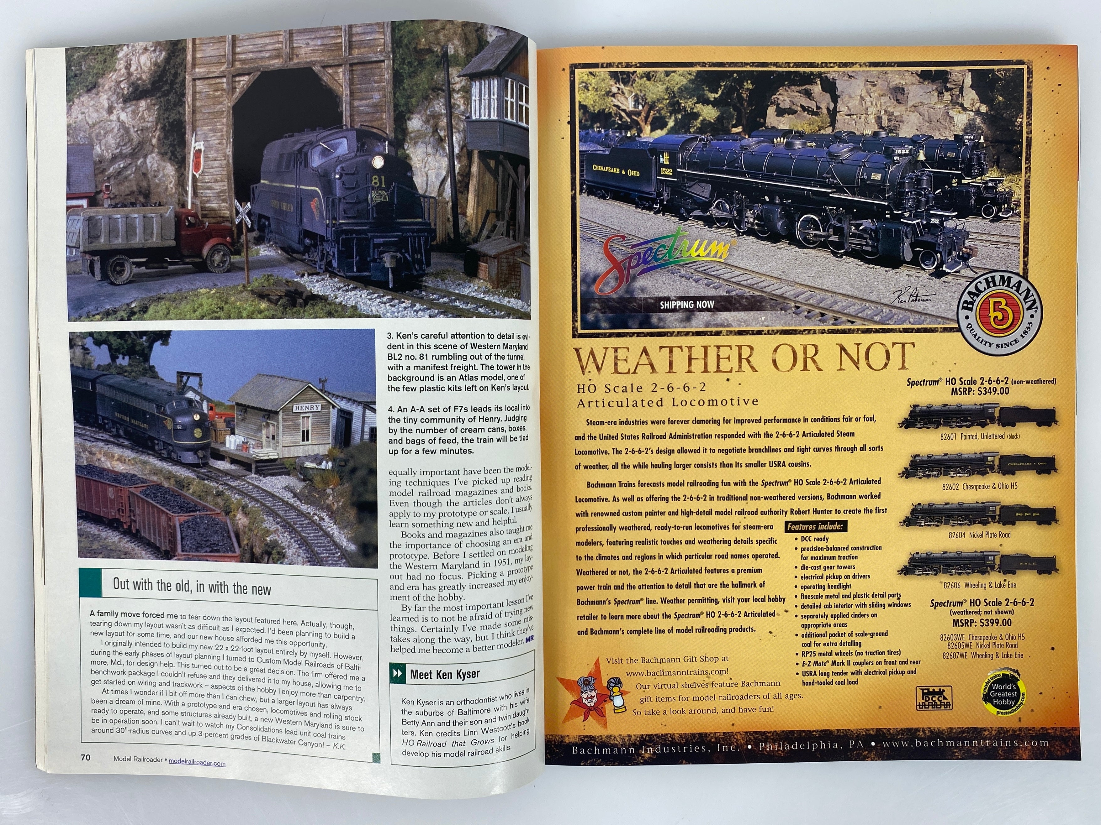 Lot of 12 Model Railroader Magazine (2004 Complete Year)
