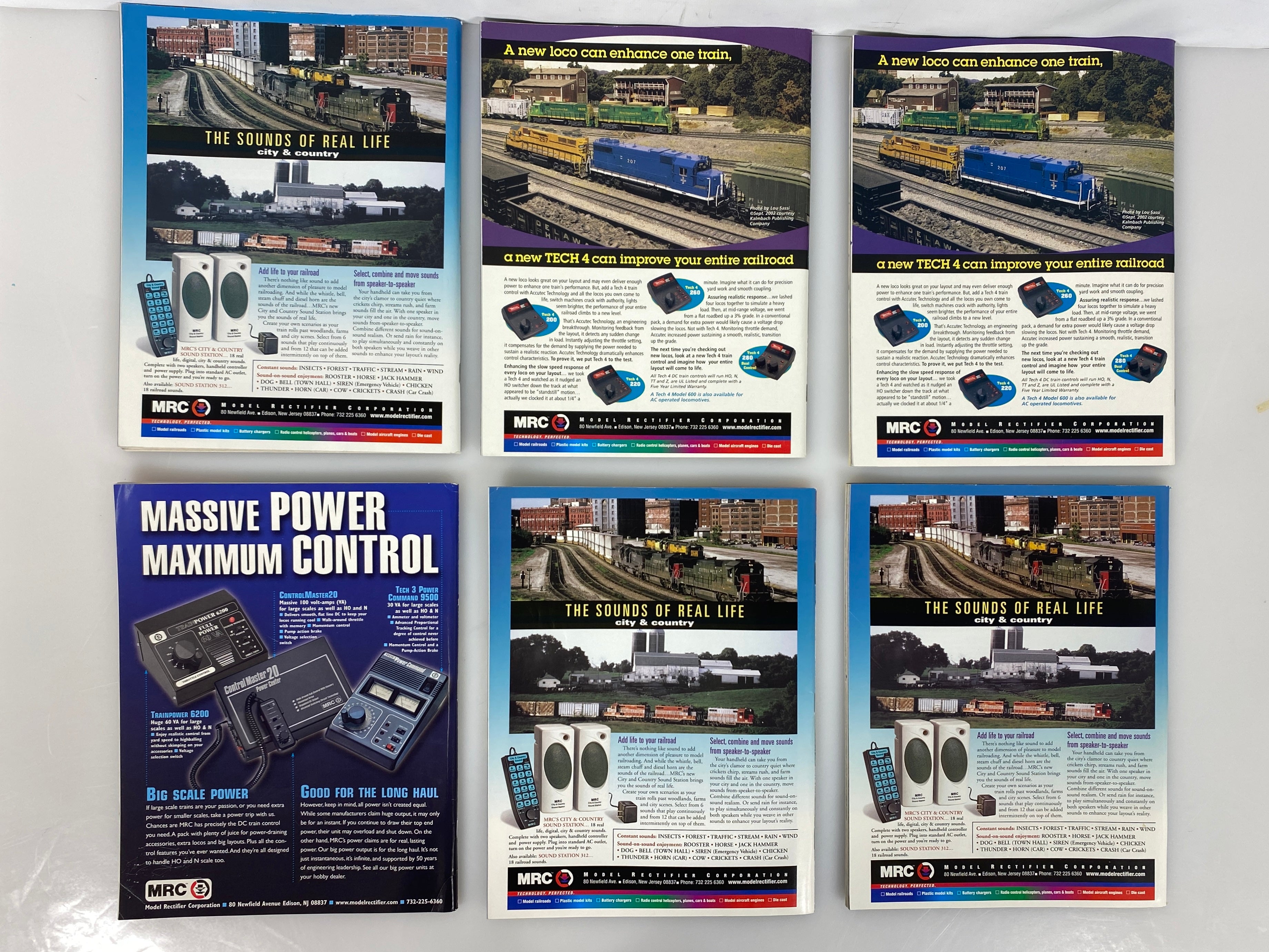 Lot of 12 Model Railroader Magazine (2004 Complete Year)